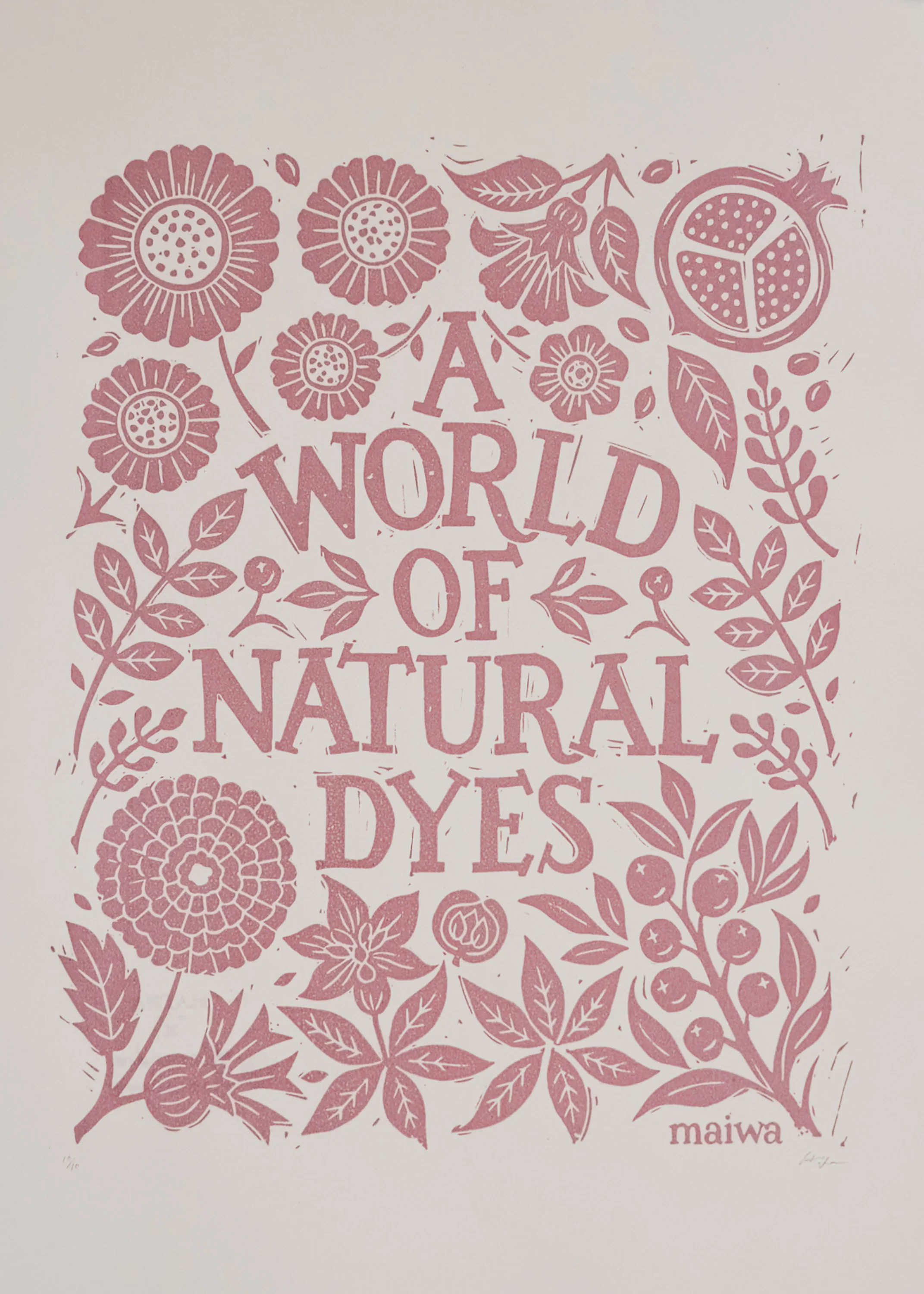 "A World of Natural Dyes" Limited Edition Print - Image 3