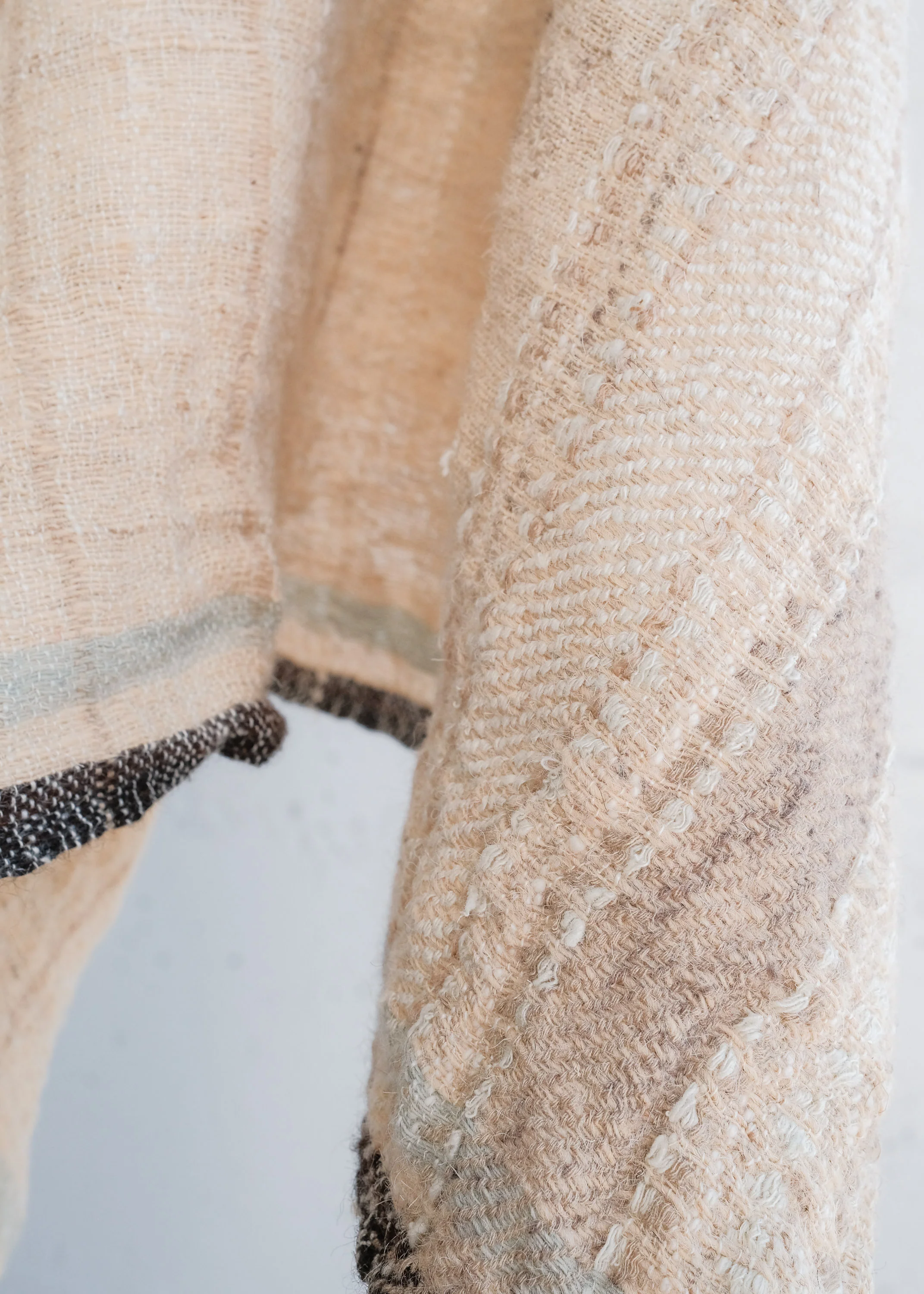 Bhujodi - Wool & Silk Shawl - Desert Dreams - Image 3