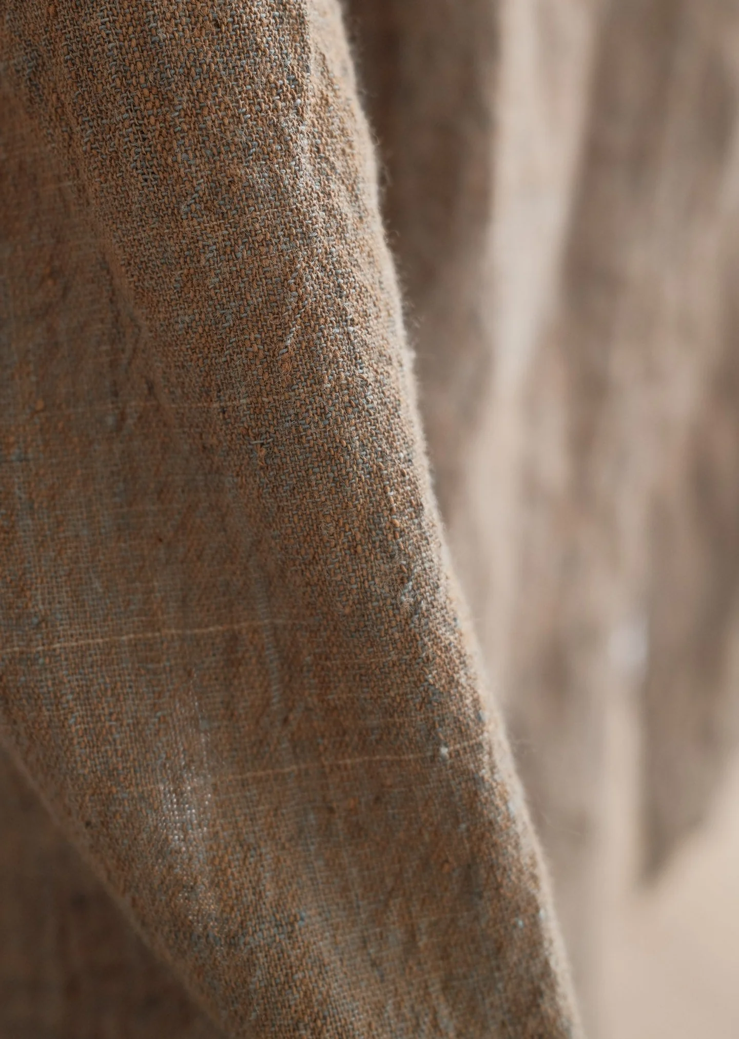 Cardamom Dress - Handspun & Handwoven Organic Cotton - Sand Dune - Image 4