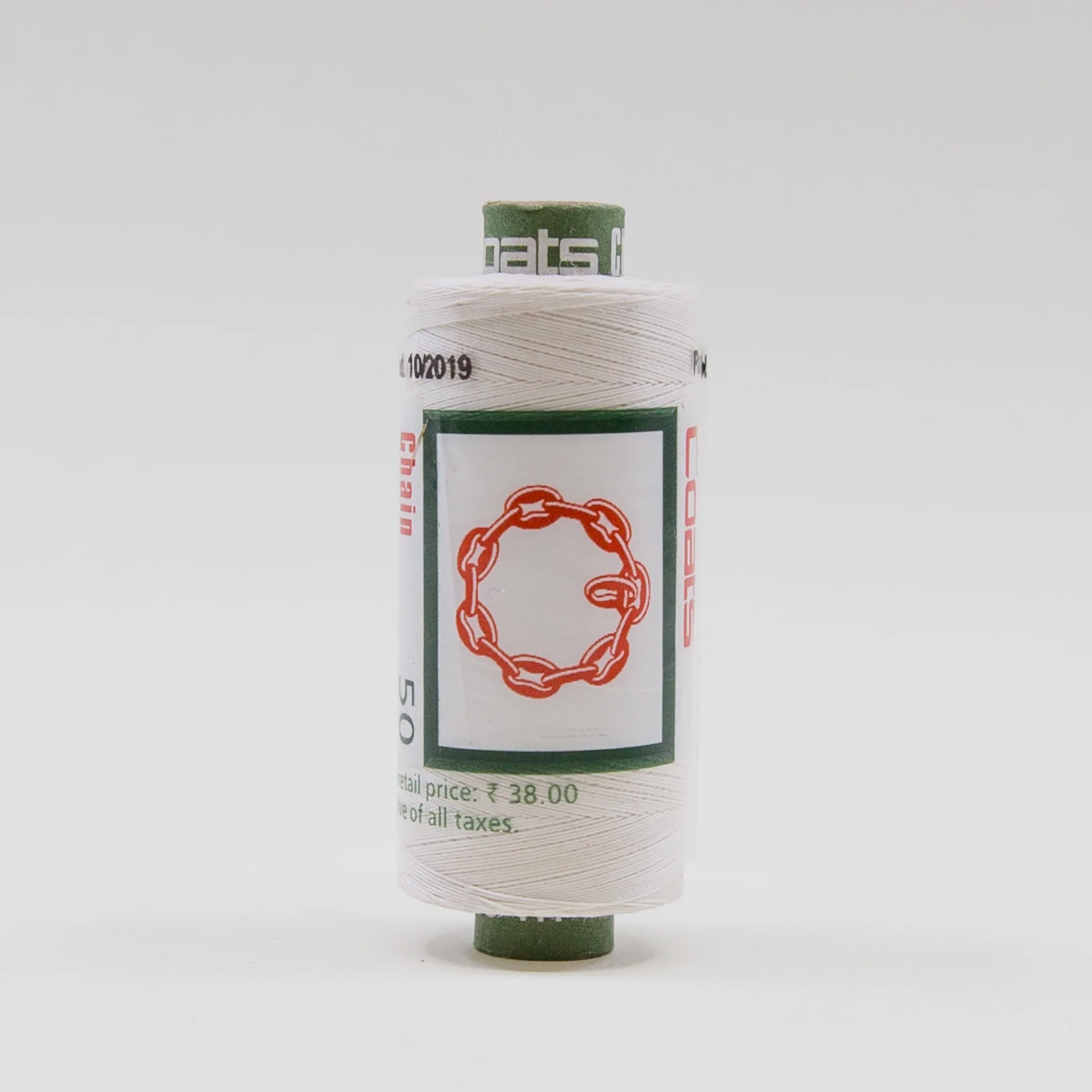 Cotton Sewing Thread - Single Spool - Natural White - Image 2