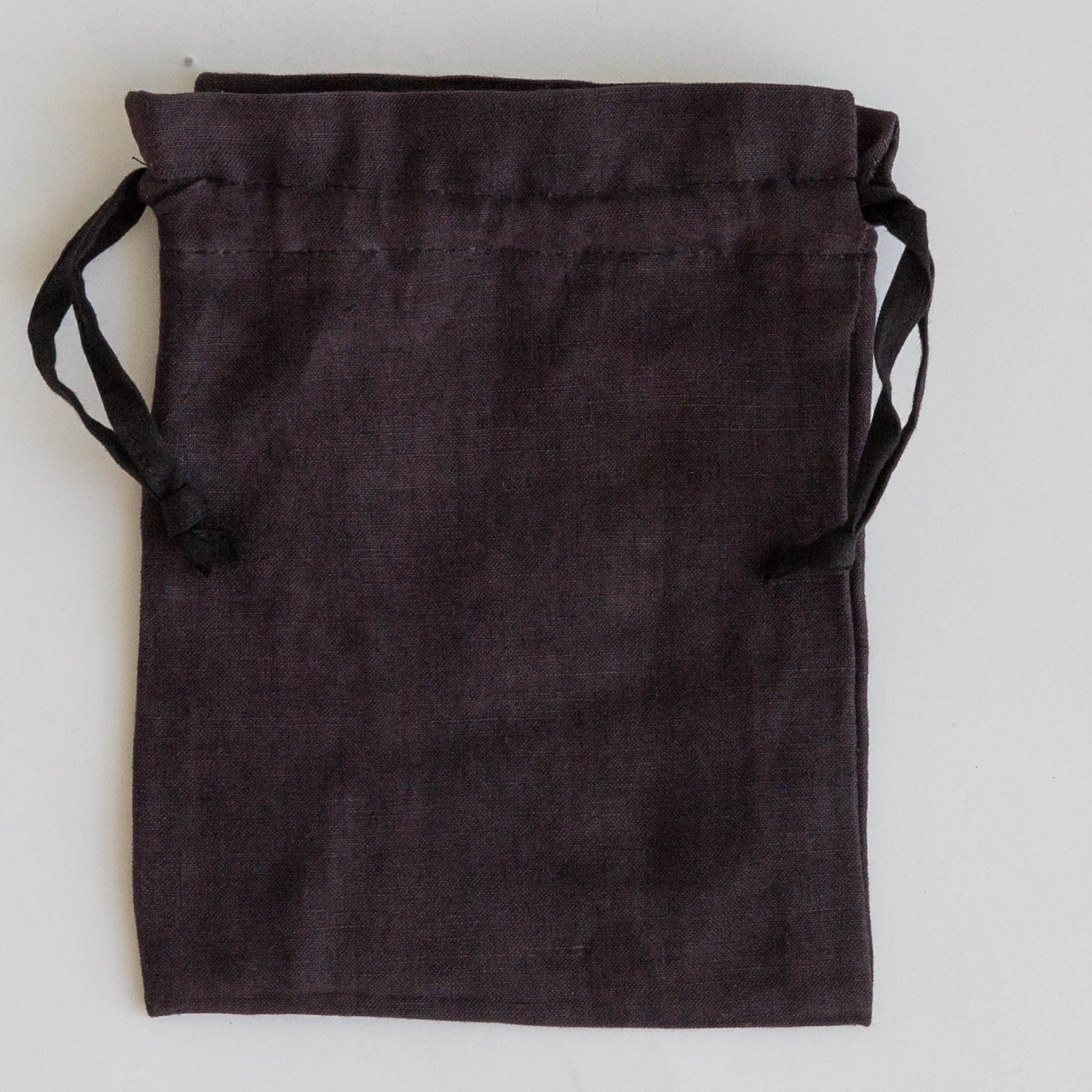 Drawstring Bag - Small - Red & Black - Image 6