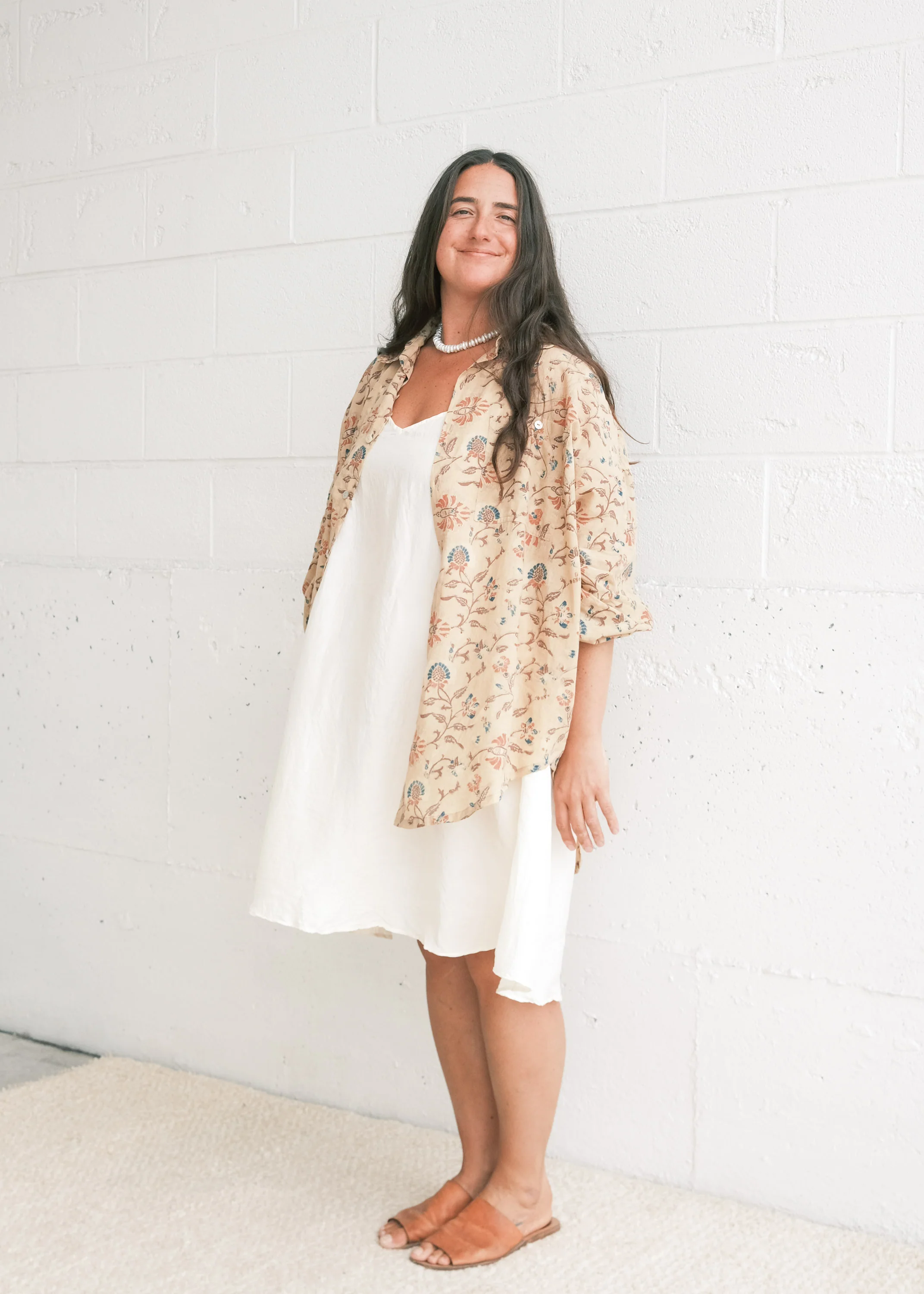Liberty Dress - Handwoven Mulberry Silk - Dyeable - Image 5