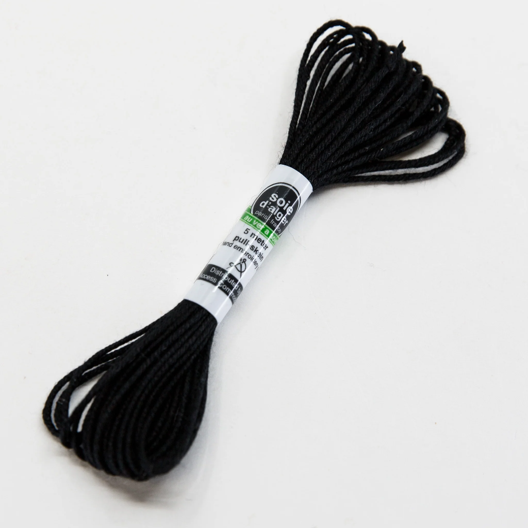Silk Thread - Soie d'Alger - Black