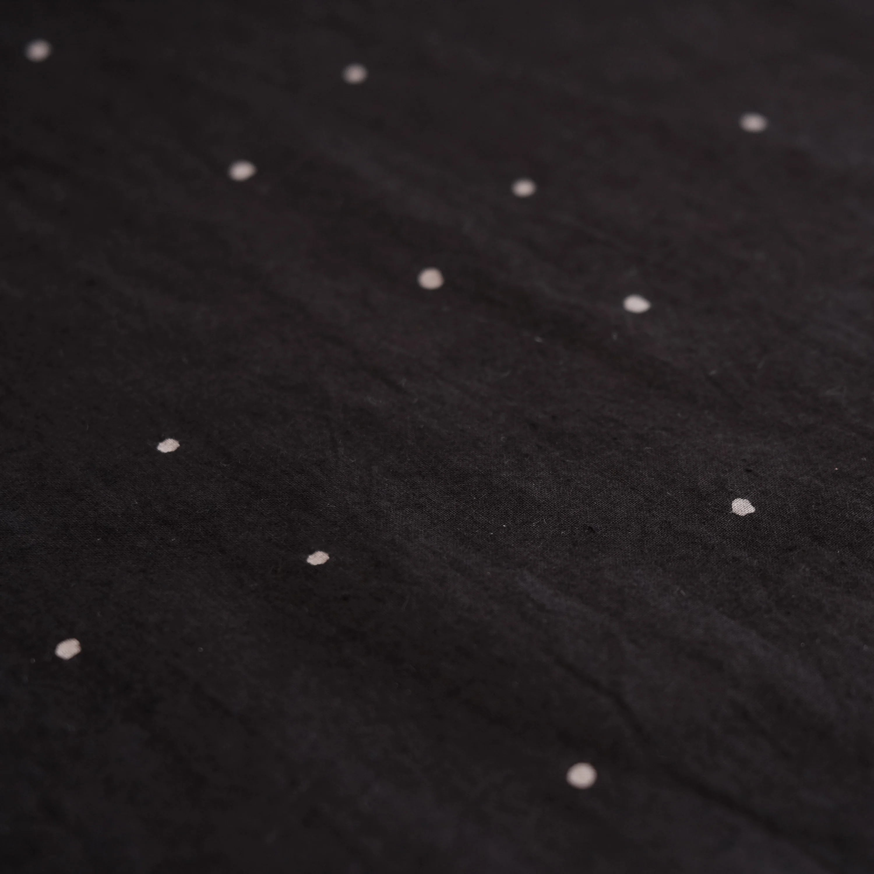 Fabric - Organic Cotton Block Printed with Natural Dyes - Starry Night - Image 4