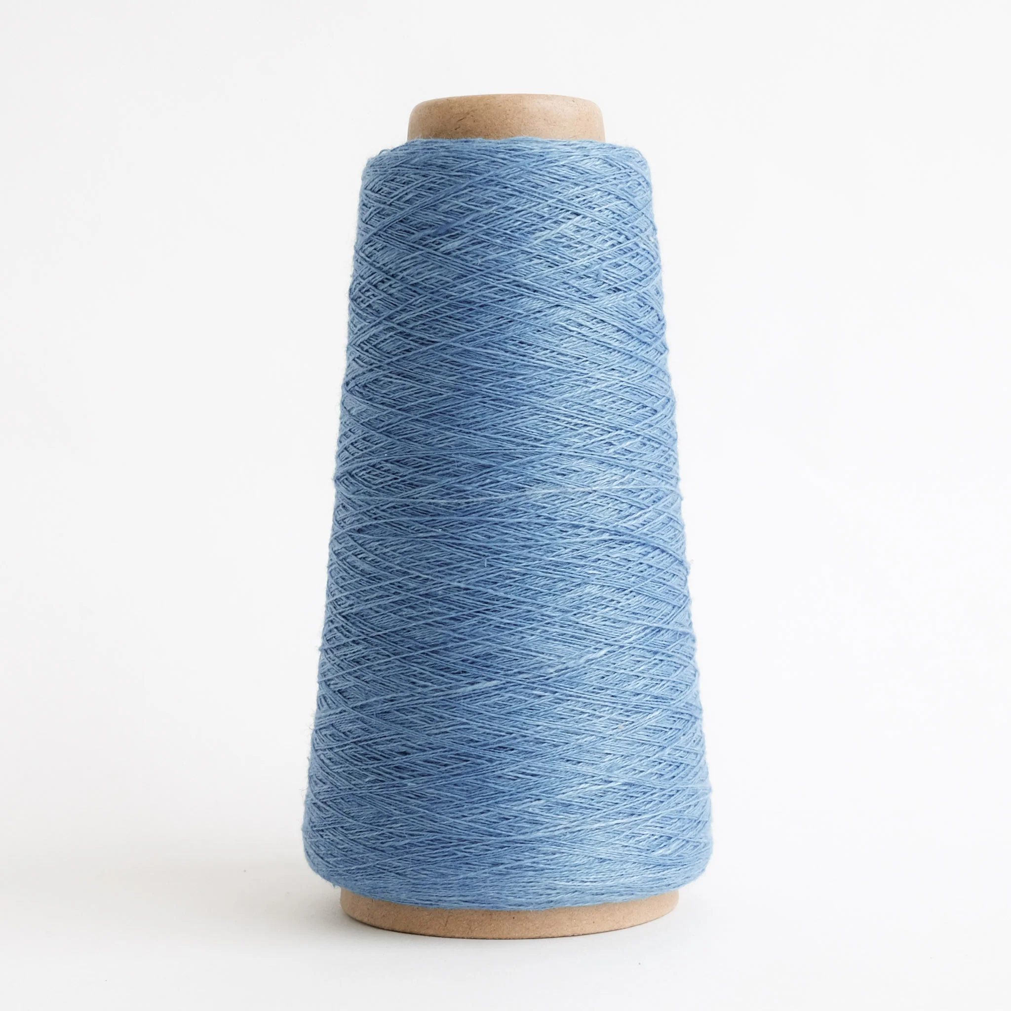 Honest Yarn - Naturally Dyed Organic Linen - Cobweb - Indigo Light - Image 3