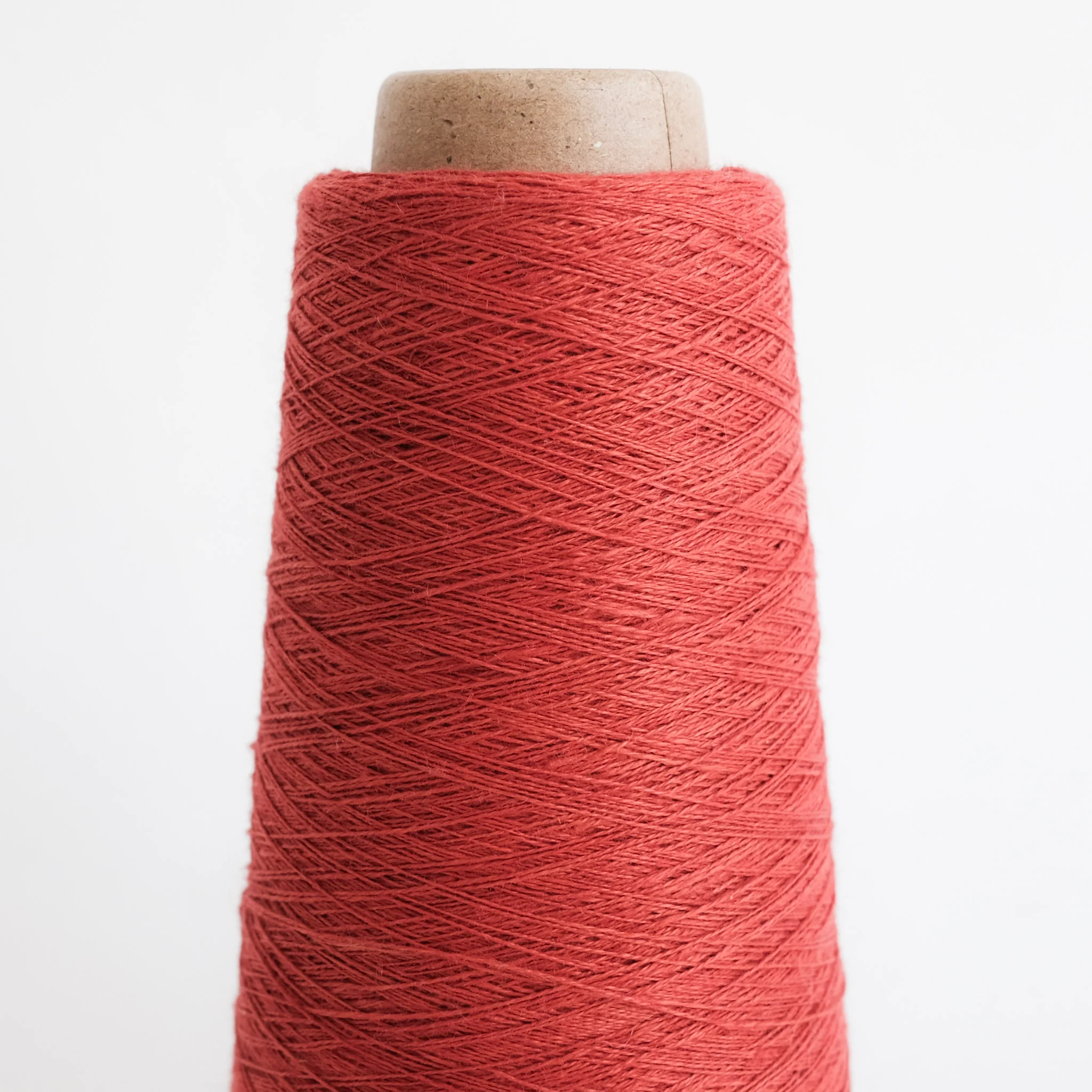 Honest Yarn - Naturally Dyed Organic Linen - Cobweb - Madder Medium