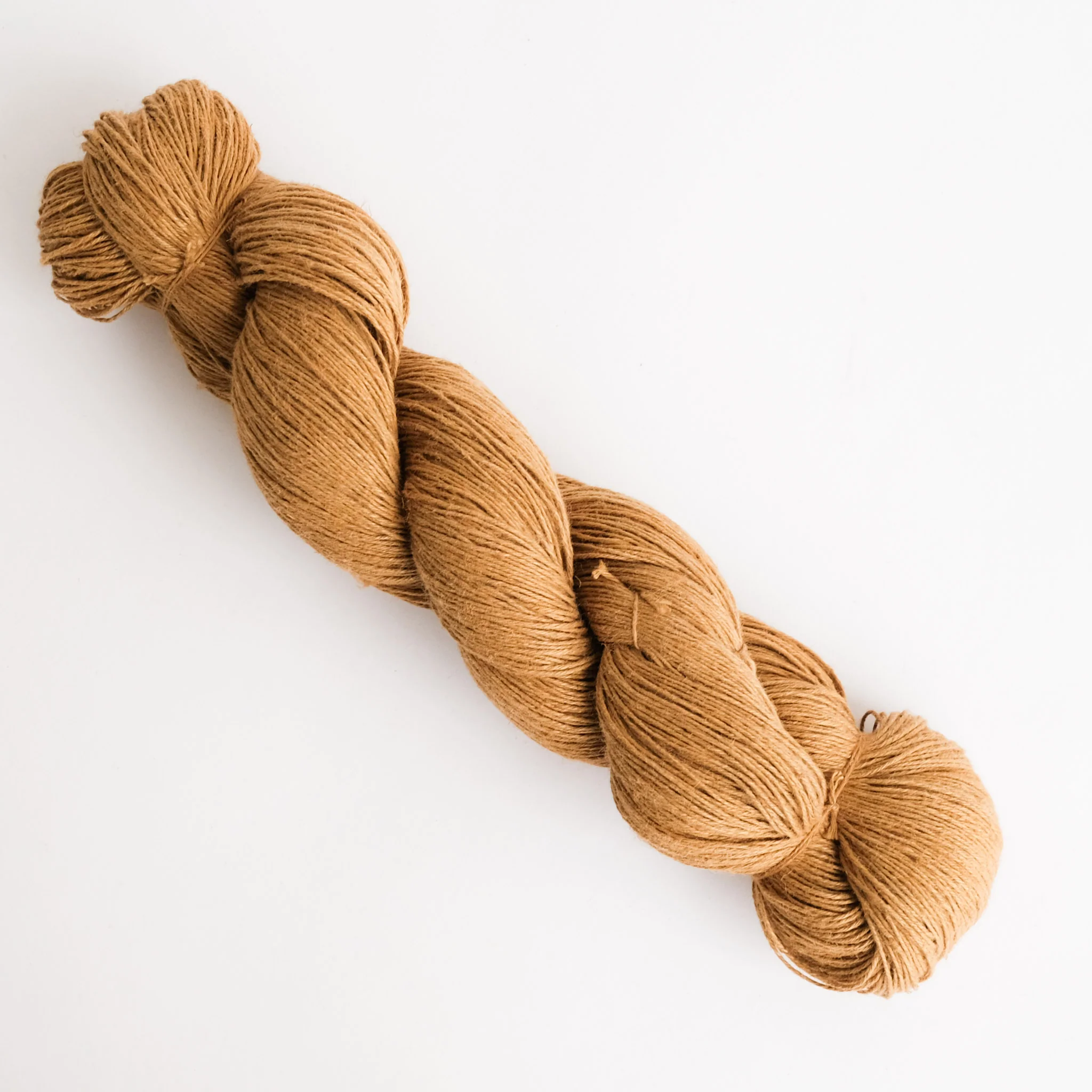 Honest Yarn - Naturally Dyed Organic Linen - Fingering - Cutch - Image 4