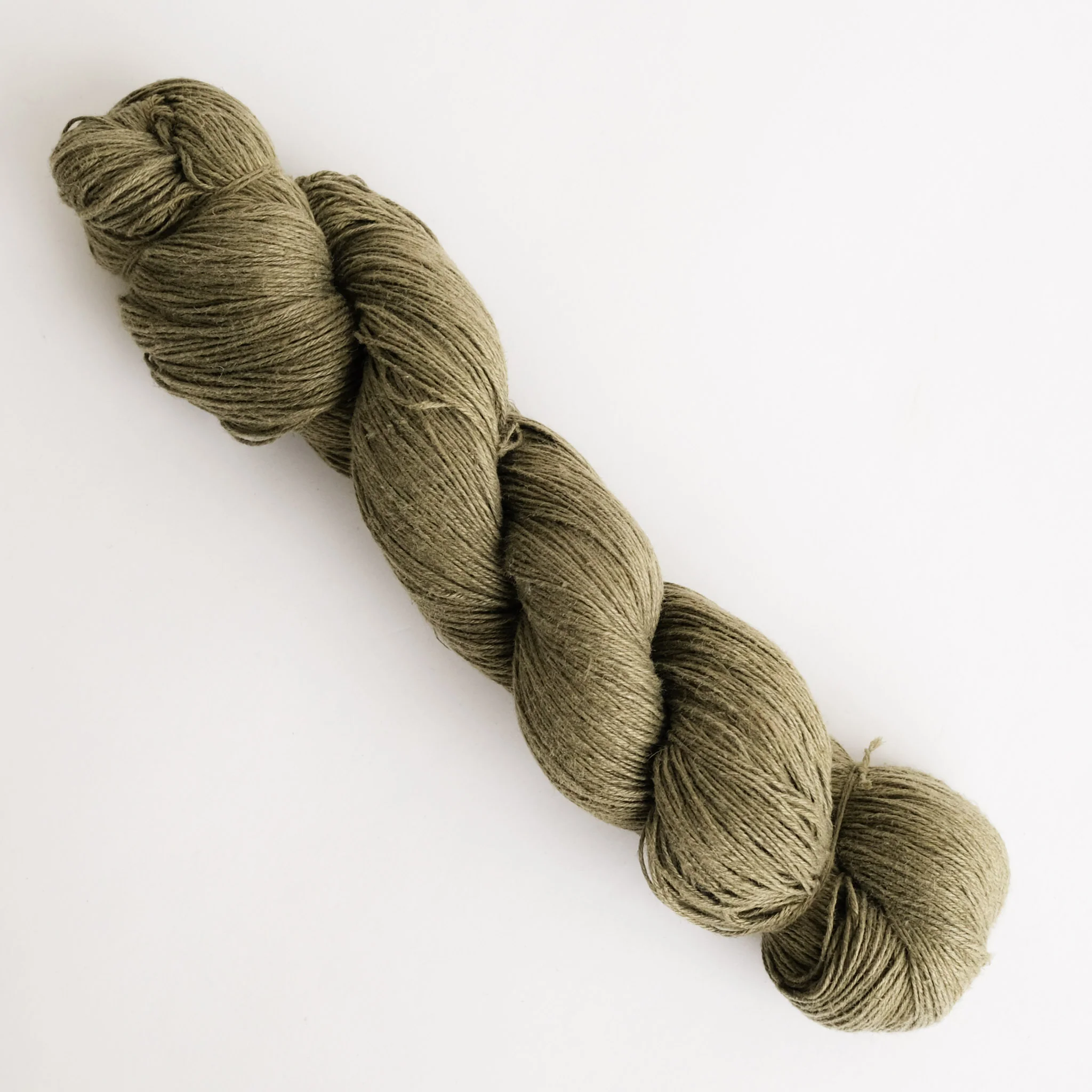 Honest Yarn - Naturally Dyed Organic Linen - Fingering - Fern - Image 4