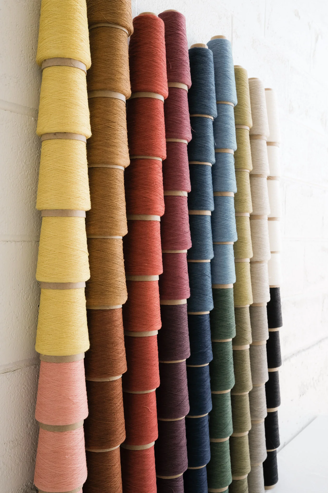 Honest Yarn Wholesale - Naturally Dyed Organic Linen - 90 Cones - COBWEB - Image 6