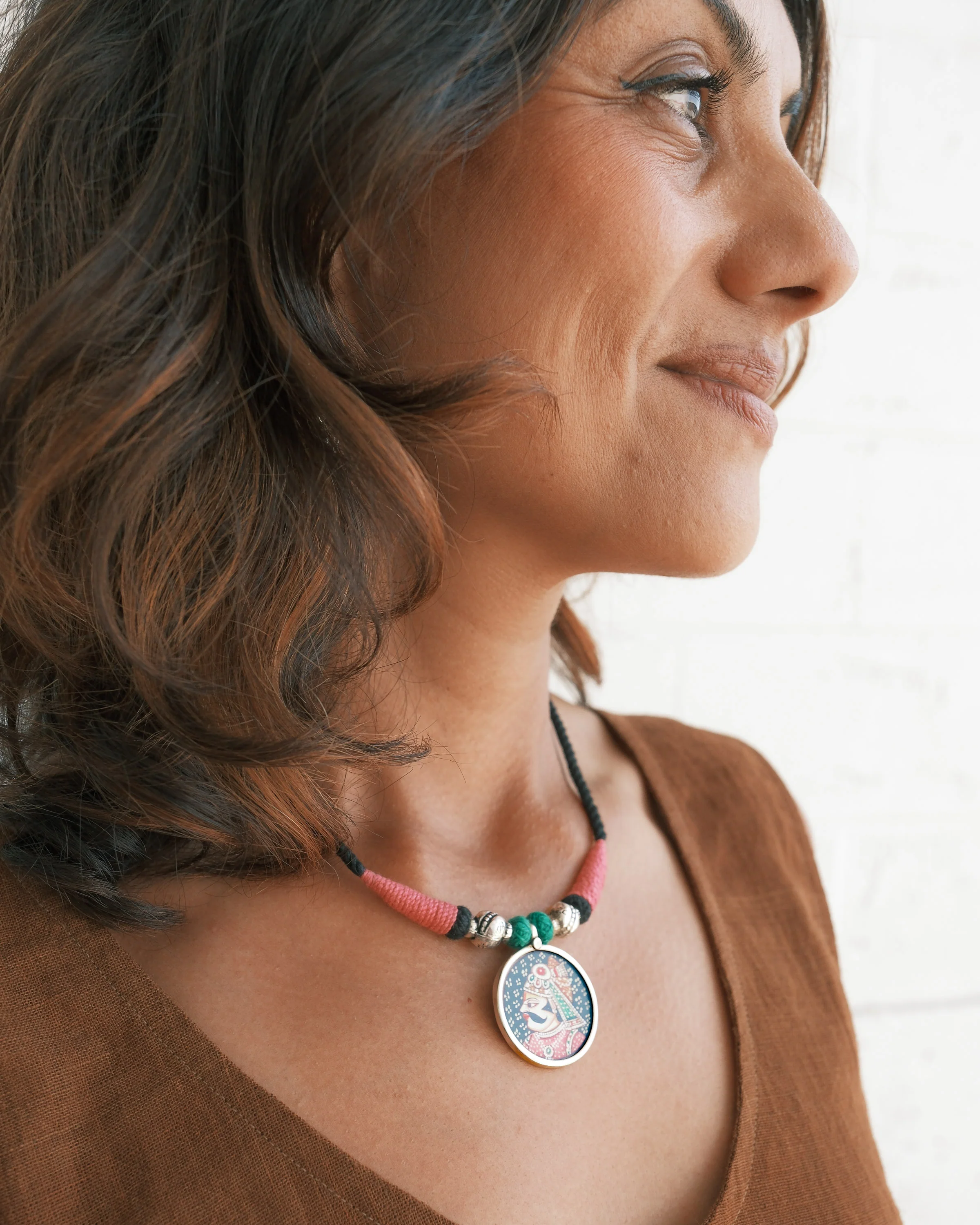 Jewellery - Necklace - Hand Painted Ruler
