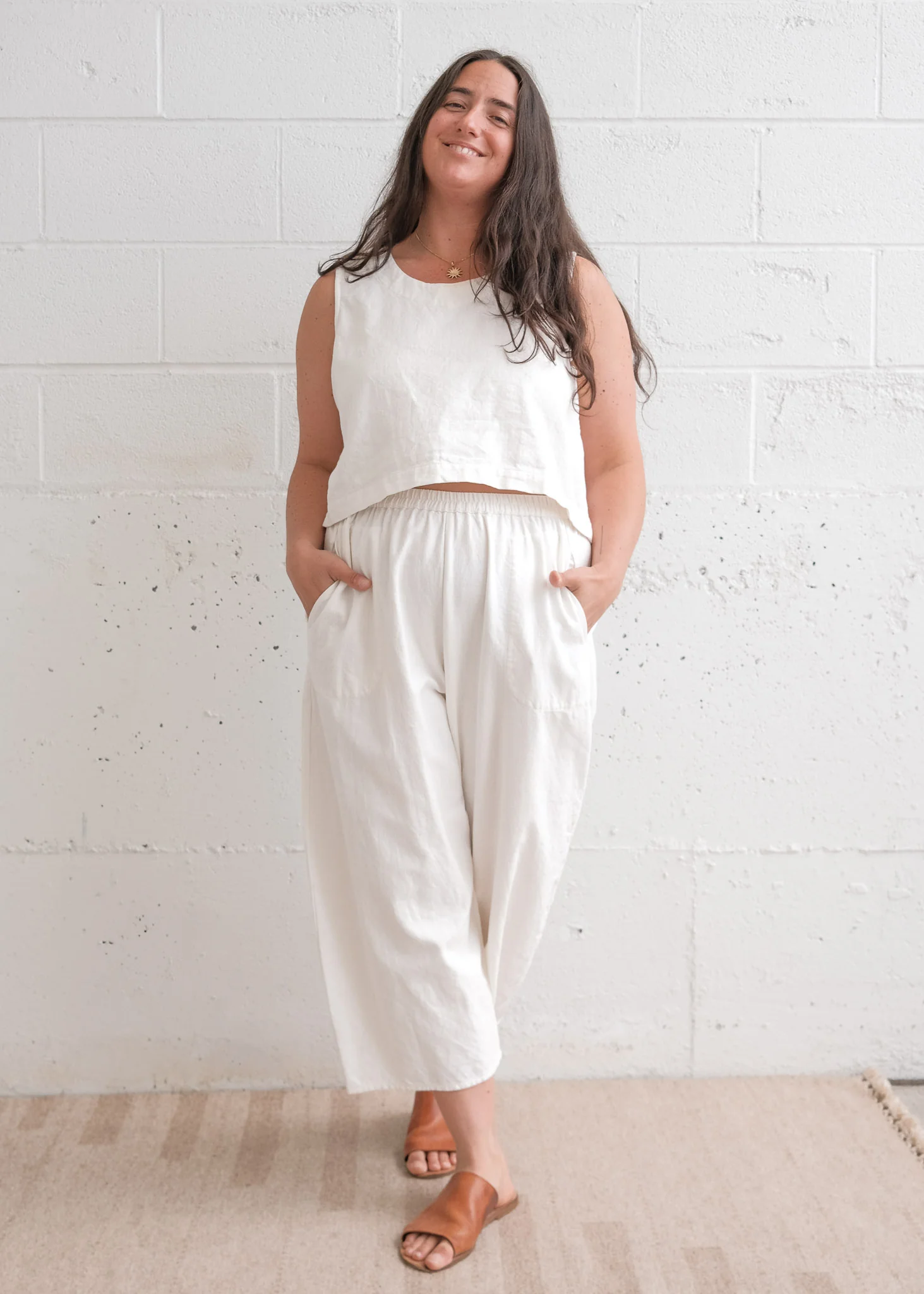 Ahilya Tank - Heavyweight Organic Cotton - Dyeable - Image 4