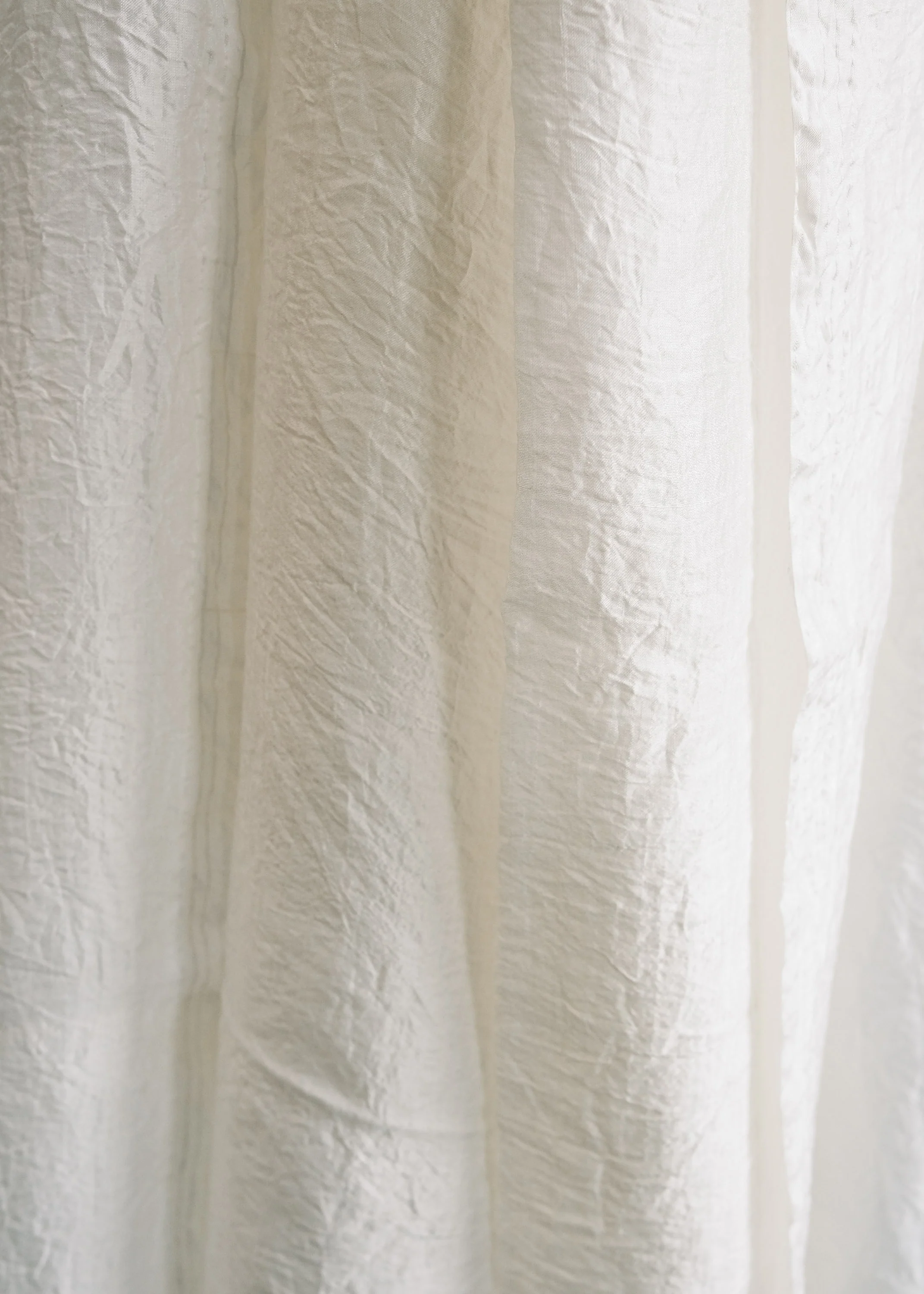 Bhunai Skirt - Handwoven Mulberry Silk - Dyeable - Image 7