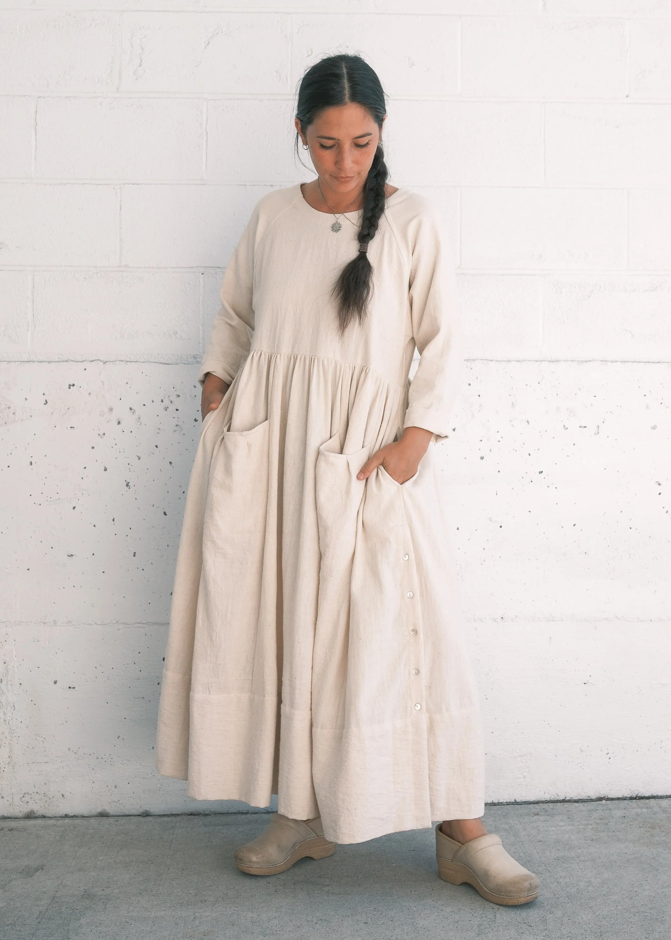 Journeywoman - Māra Dress - Handwoven Kala Cotton - Image 10