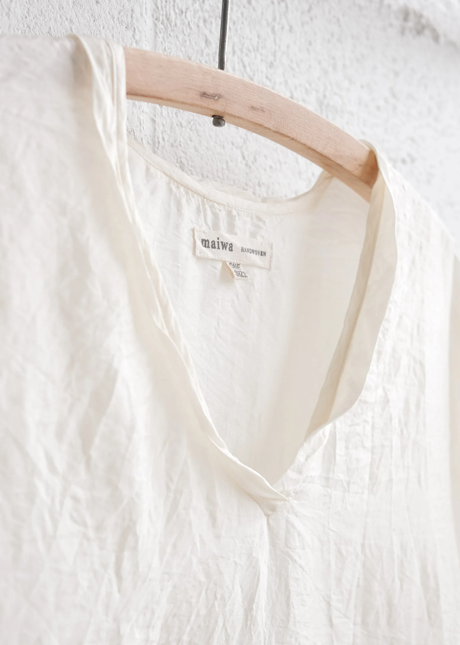 Onam Top - Handwoven Mulberry Silk - Dyeable - Image 6