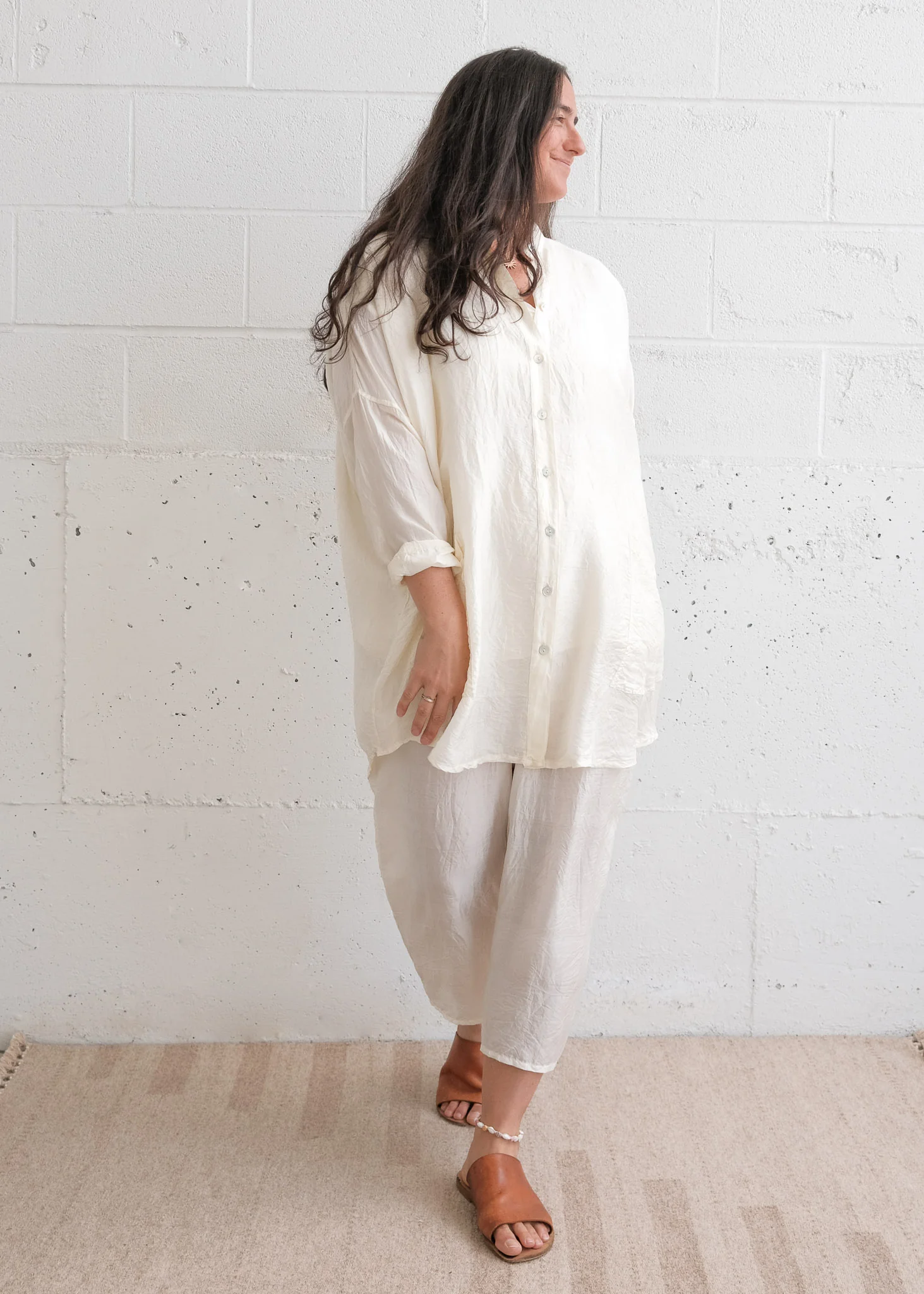 Shimoga Shirt - Handwoven Mulberry Silk - Image 17