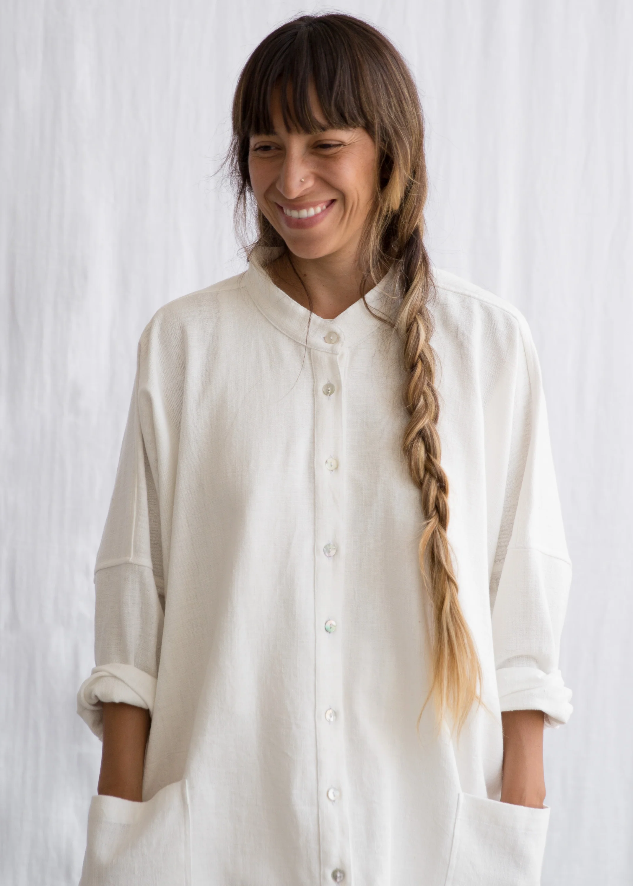 Shimoga Shirt - Heavyweight Organic Cotton - Dyeable - Image 8