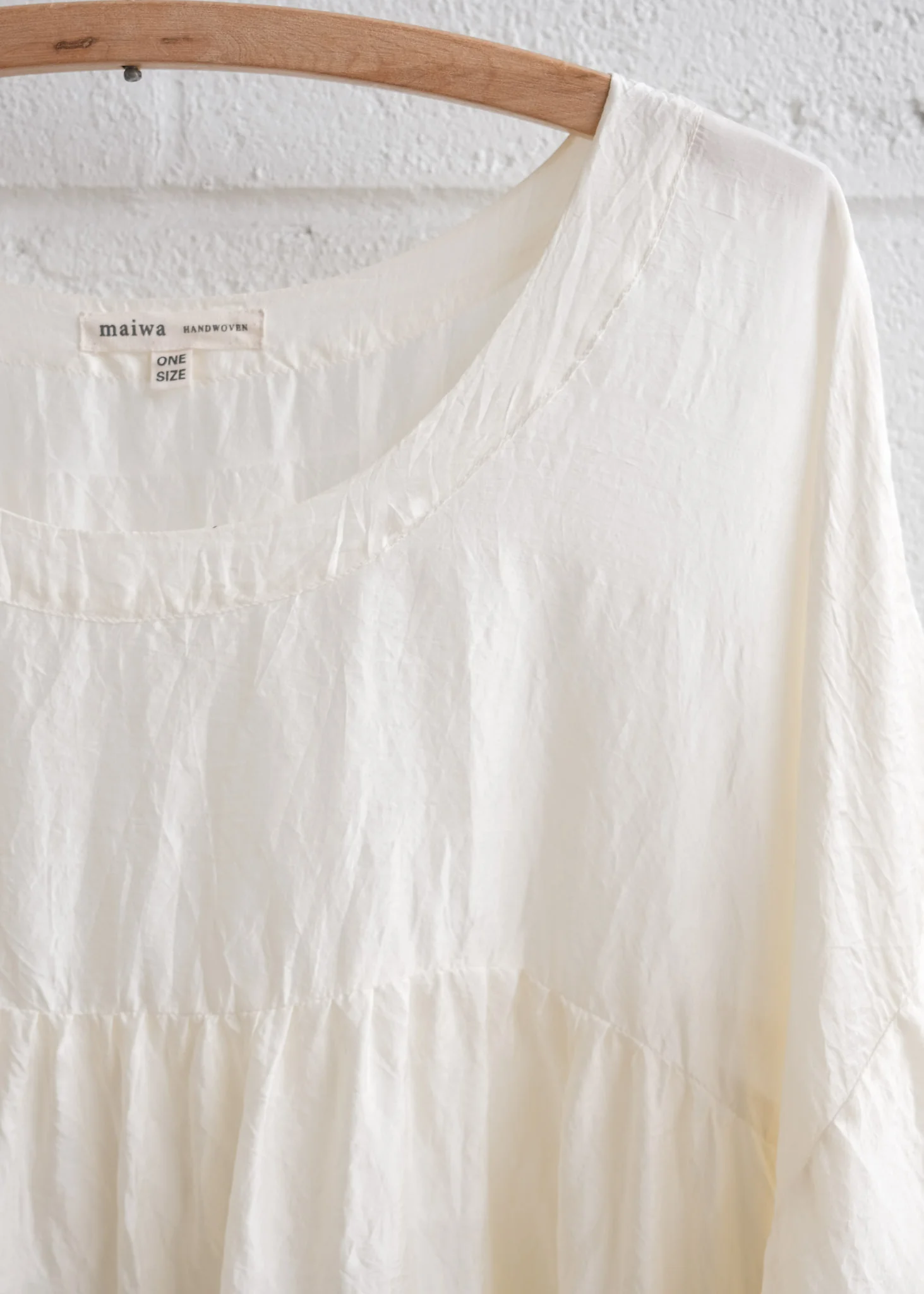 Journeywoman - Wayfinder Smock - Handwoven Mulberry Silk - Image 7