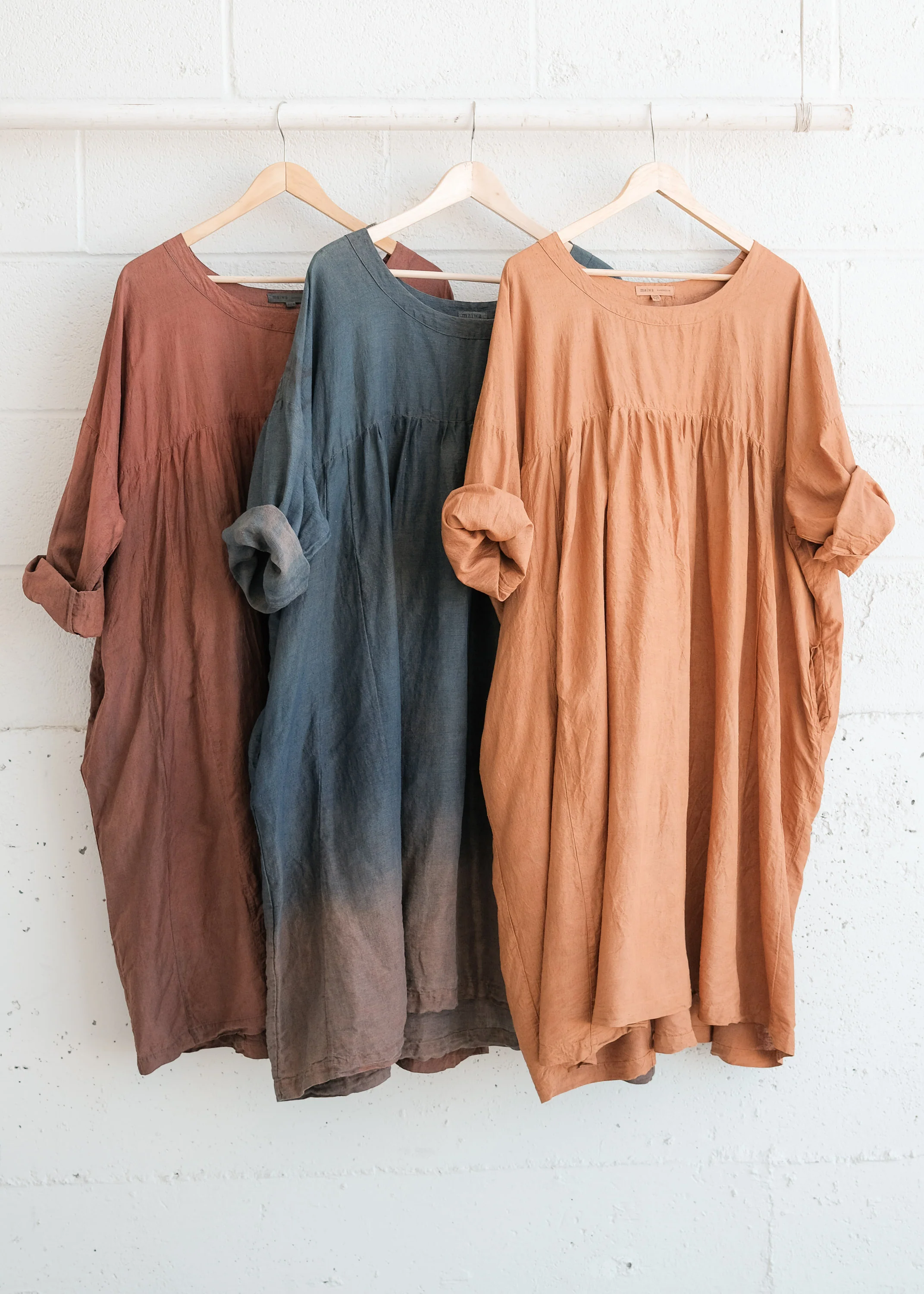 Journeywoman - Wayfinder Smock - Handwoven Natural Linen - Image 7
