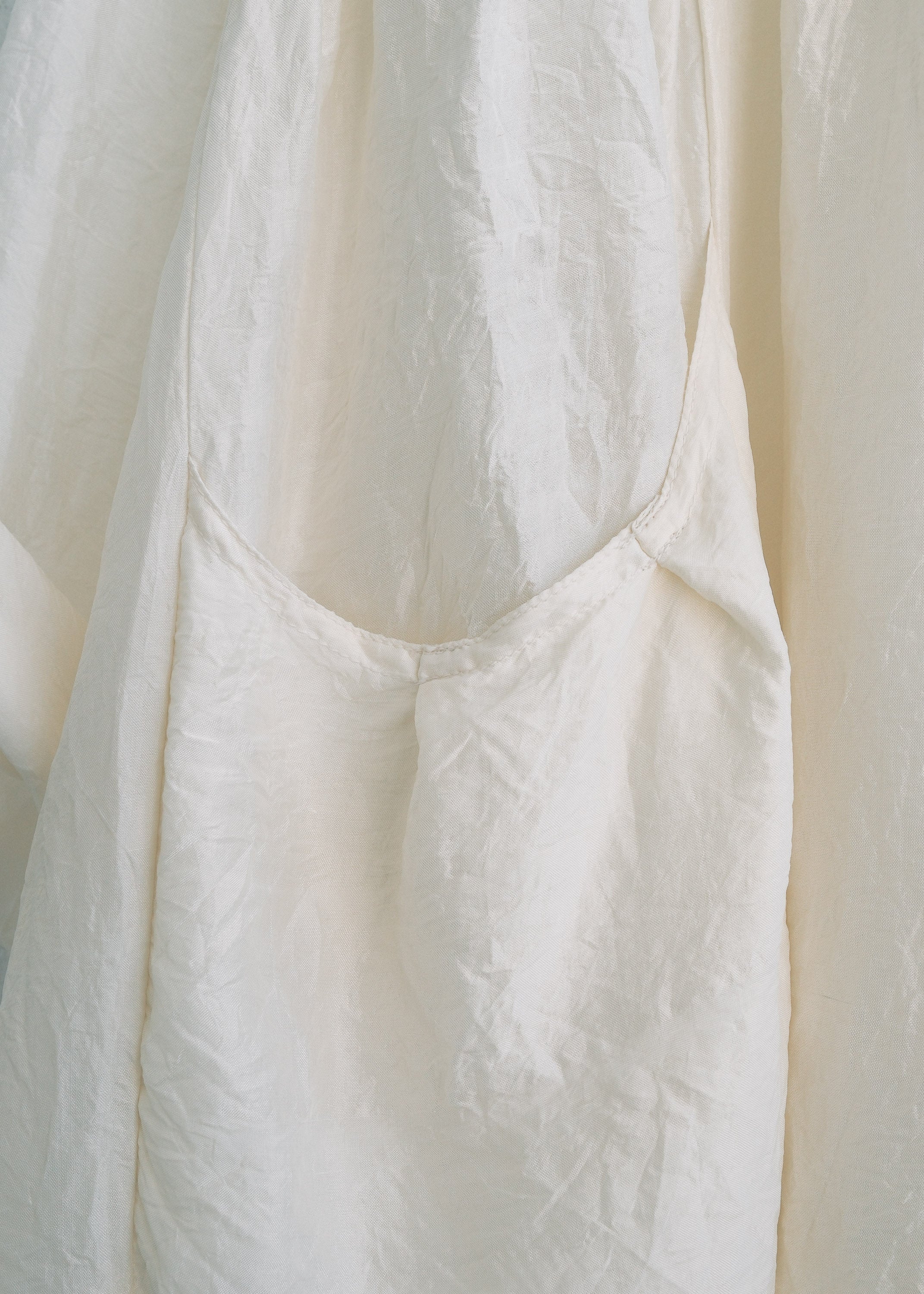 Journeywoman - Whispering Leaf Smock - Handwoven Mulberry Silk - Image 9
