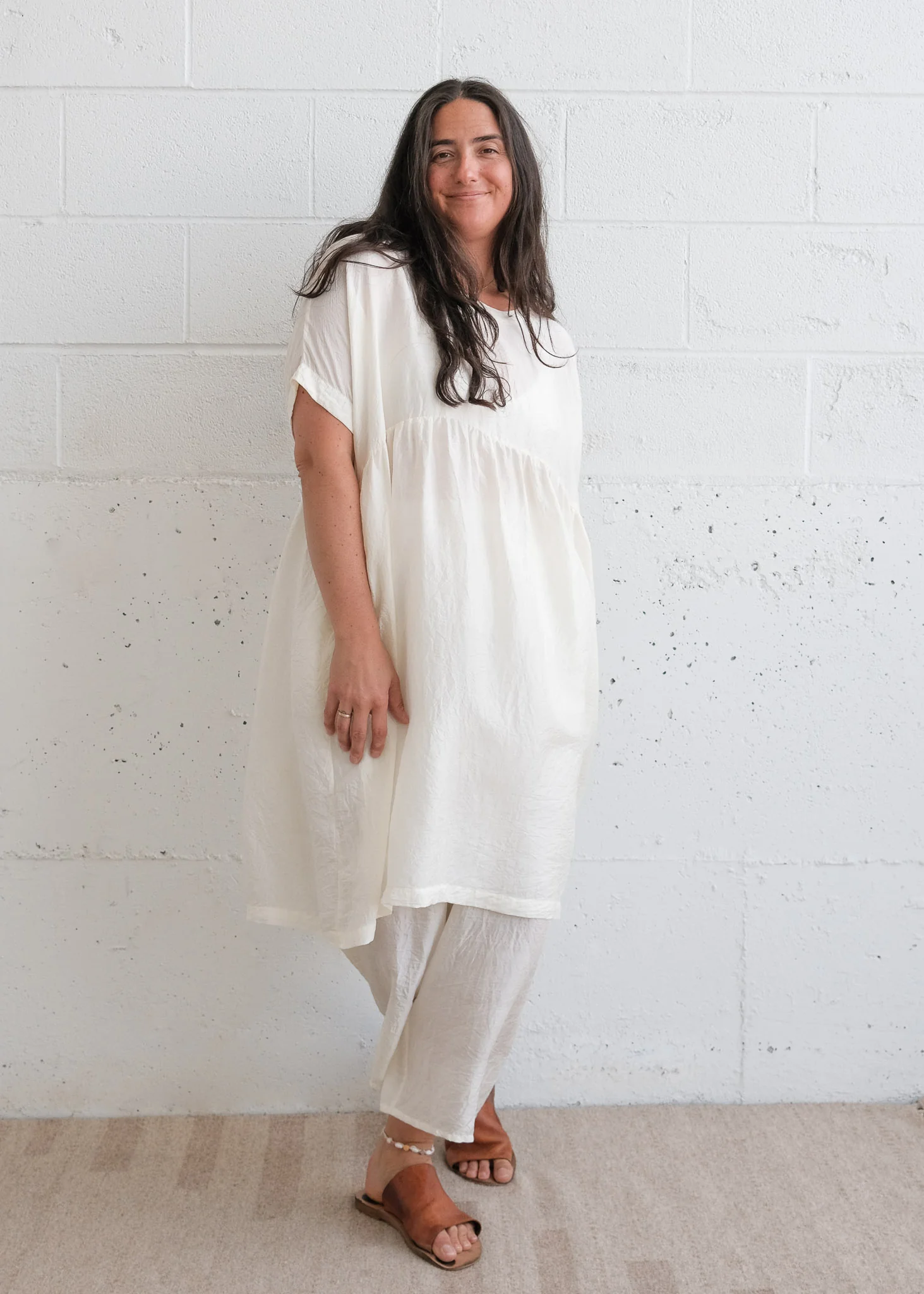Journeywoman - Wildflower Dress - Handwoven Mulberry Silk - Image 4