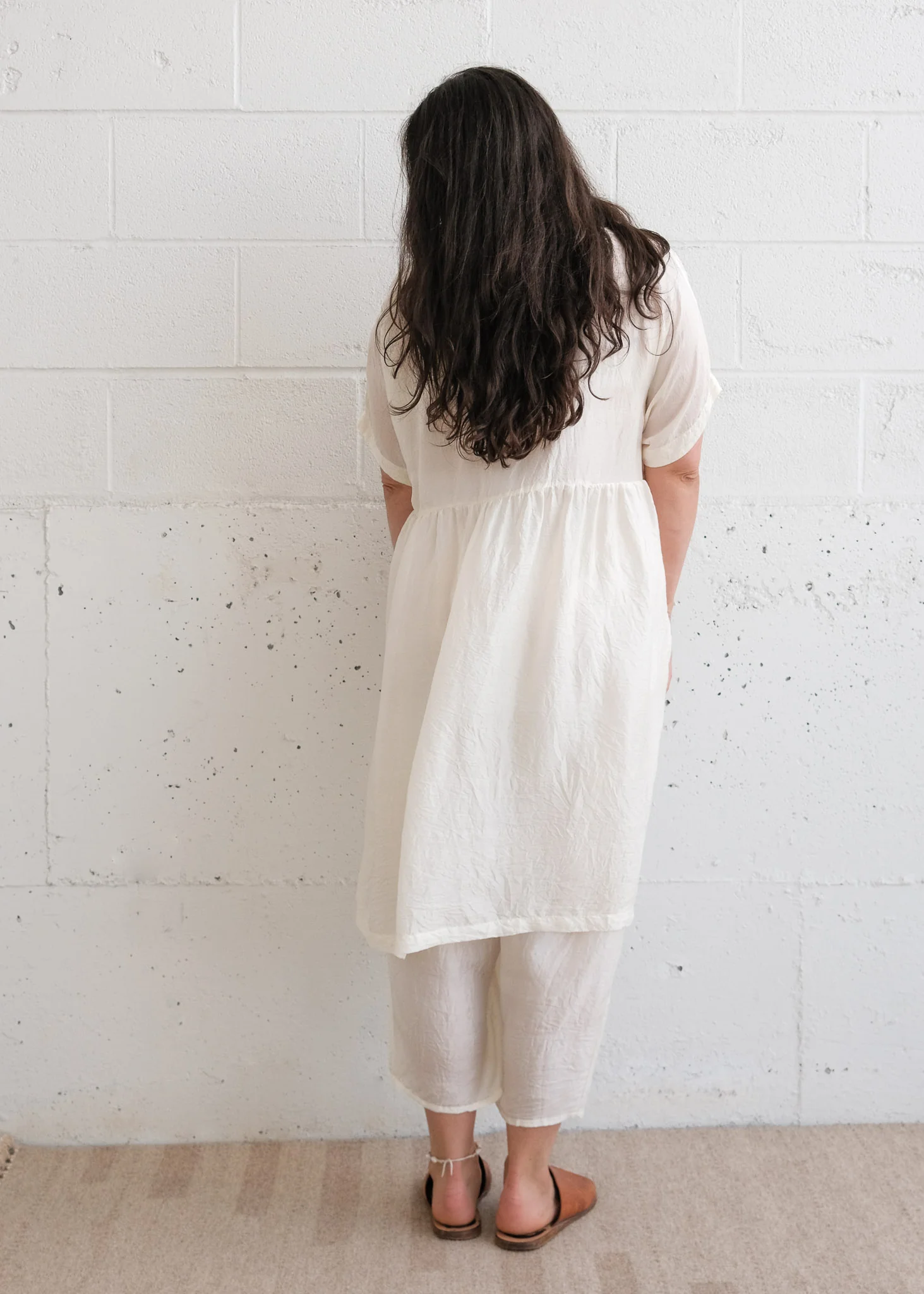 Journeywoman - Wildflower Dress - Handwoven Mulberry Silk - Image 5