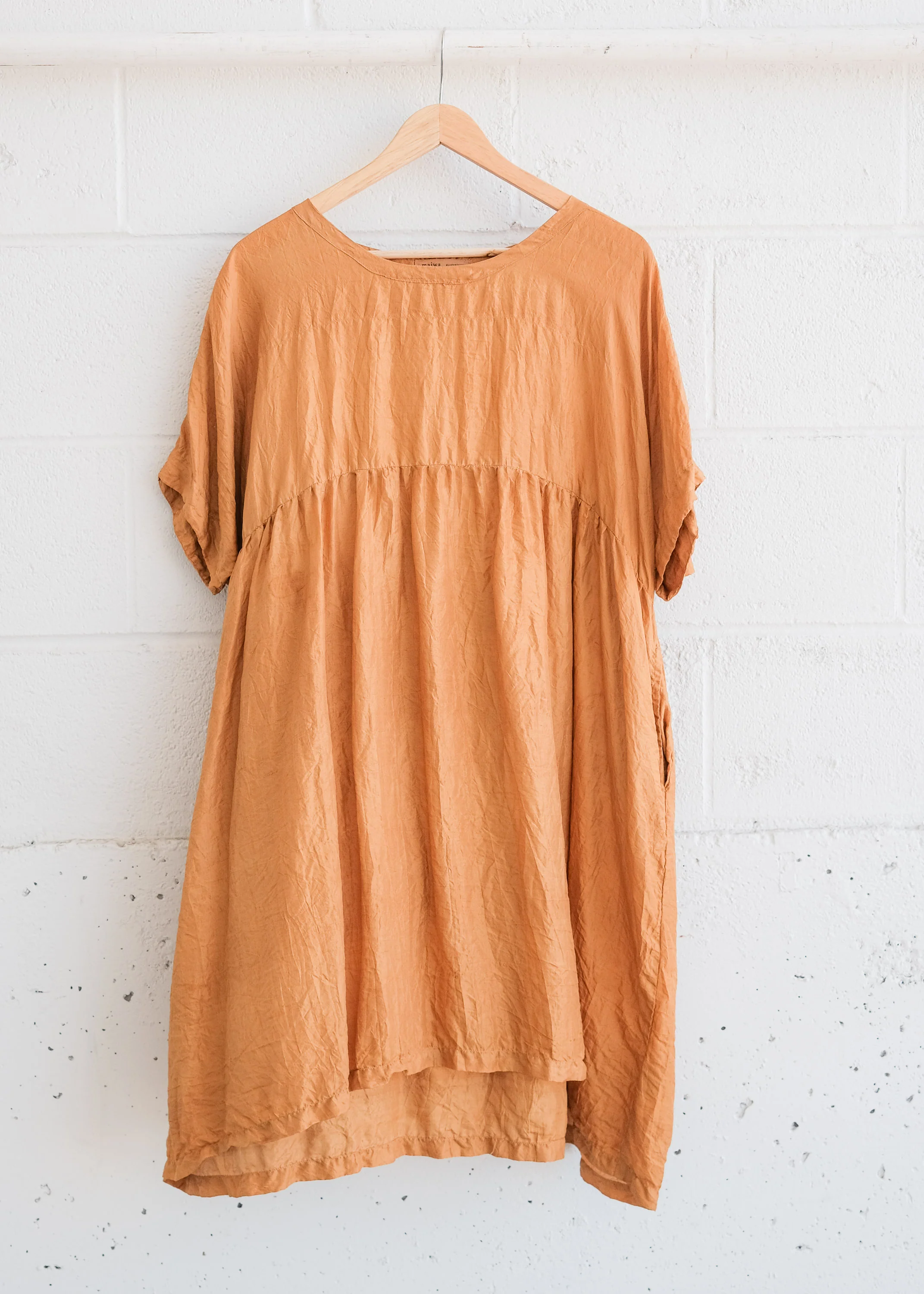 Journeywoman - Wildflower Dress - Handwoven Mulberry Silk - Image 7