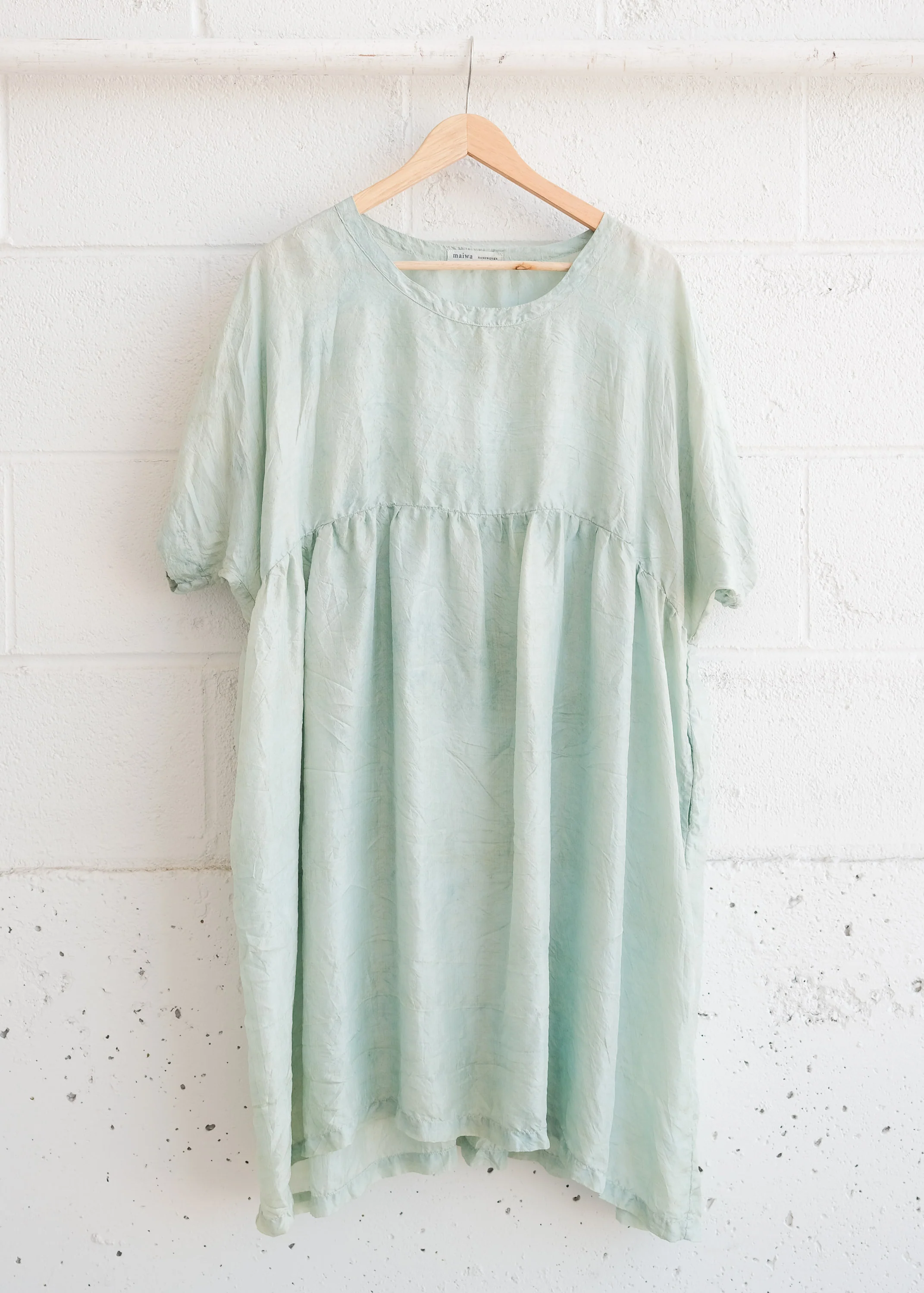 Journeywoman - Wildflower Dress - Handwoven Mulberry Silk - Image 8