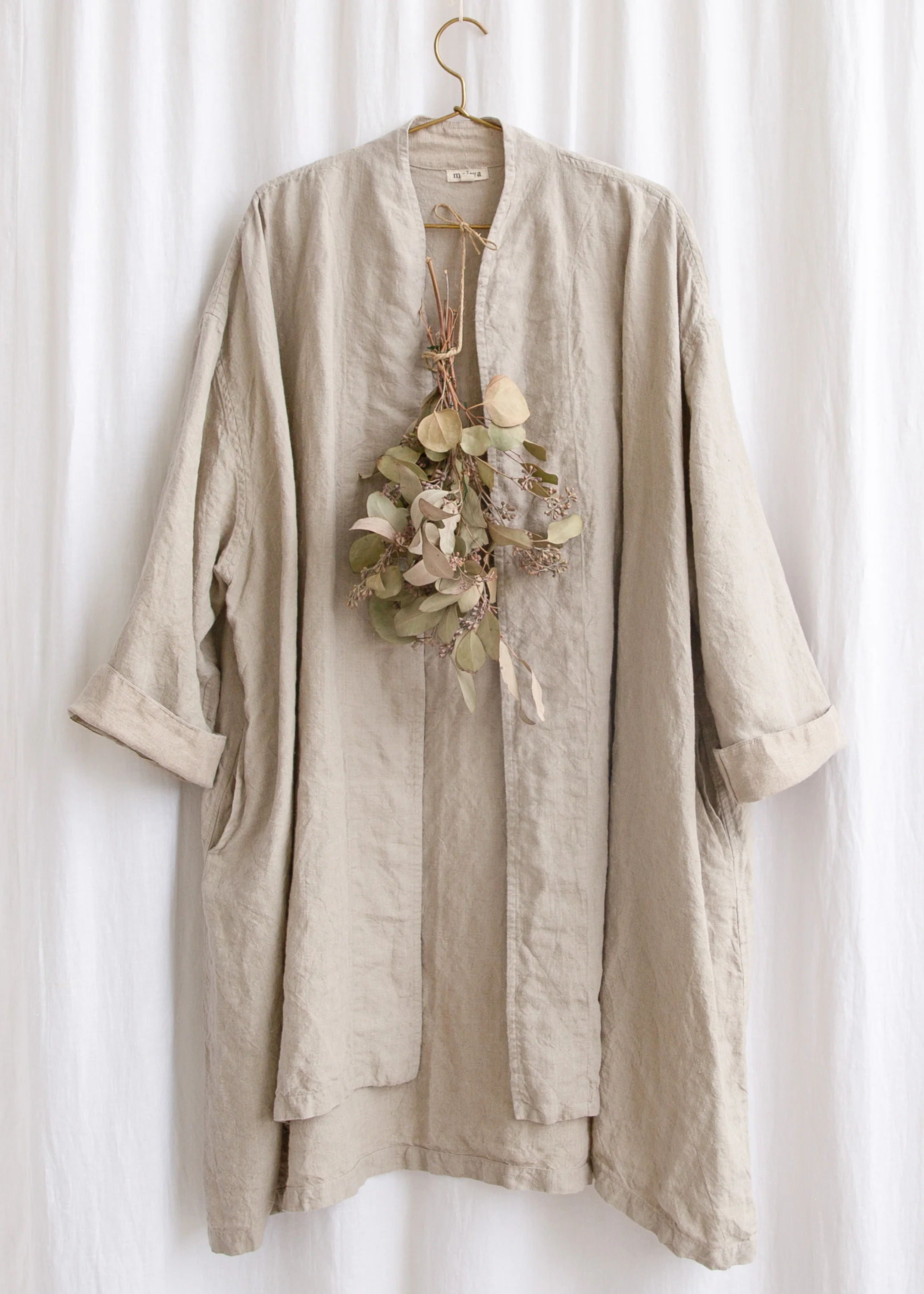 Journeywoman - Wonderlust Coat - Natural Linen