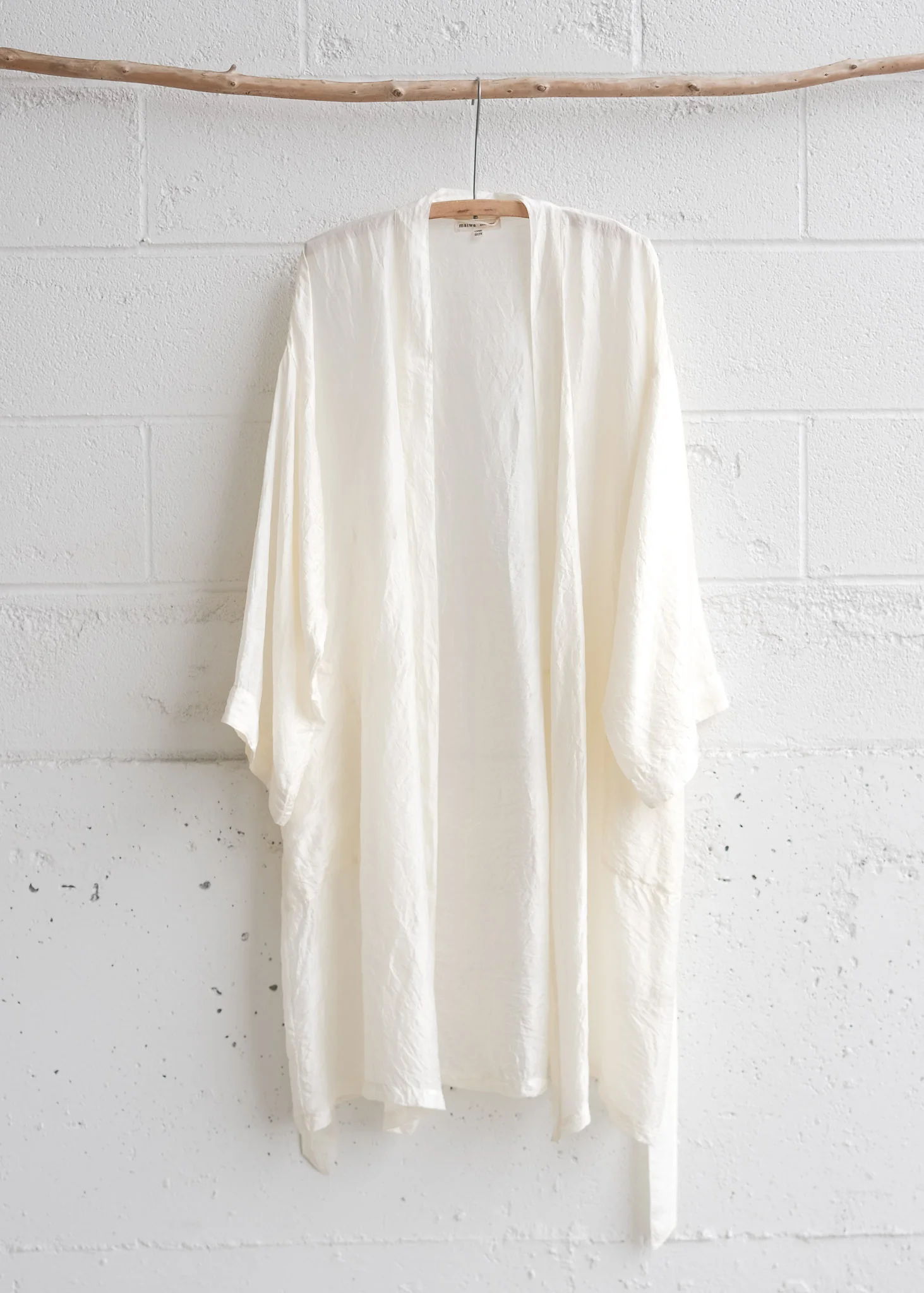 Yayla Robe - Handwoven Mulberry Silk - Dyeable - Image 12