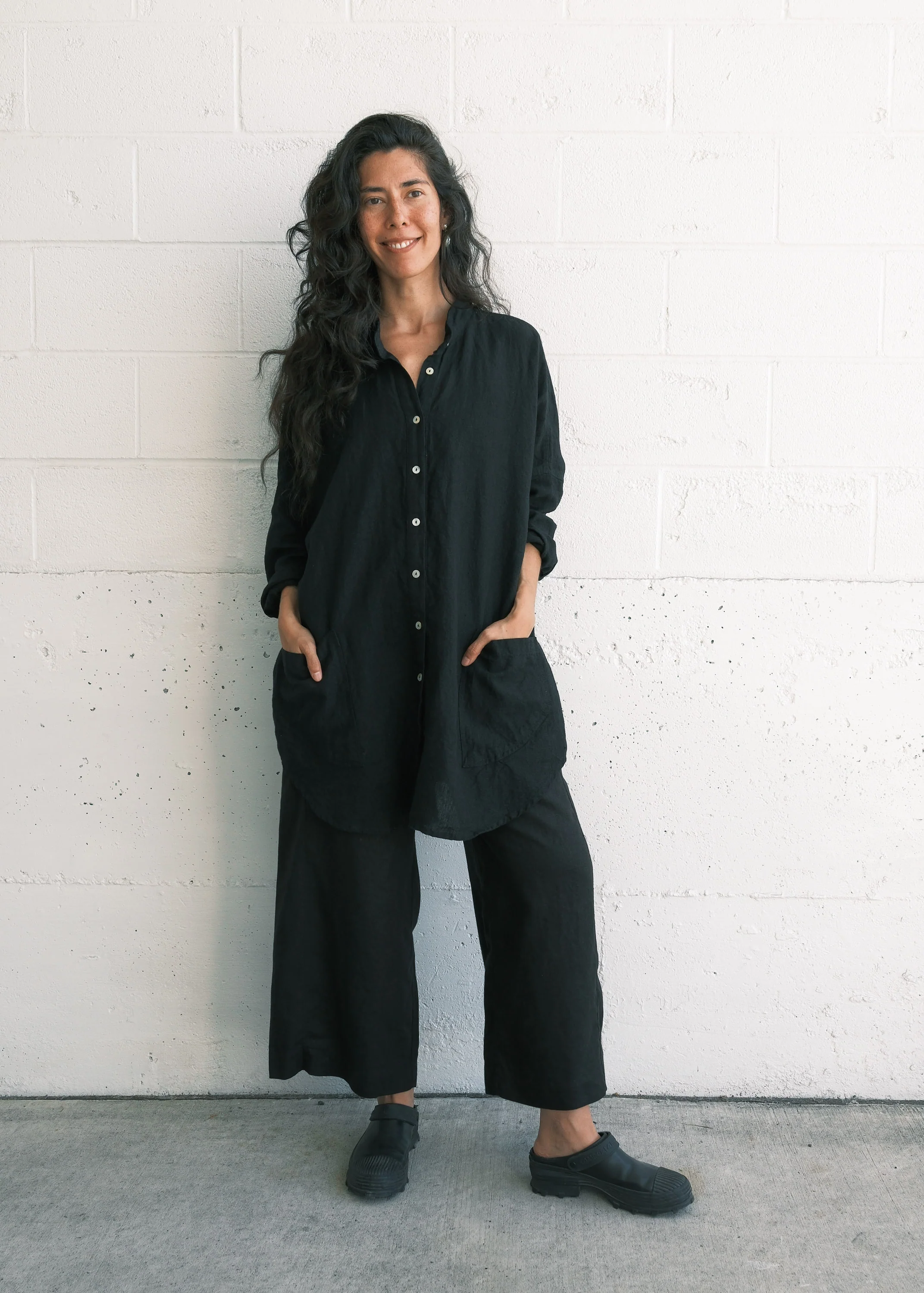 Juniper Pant - Linen - Black - Image 10