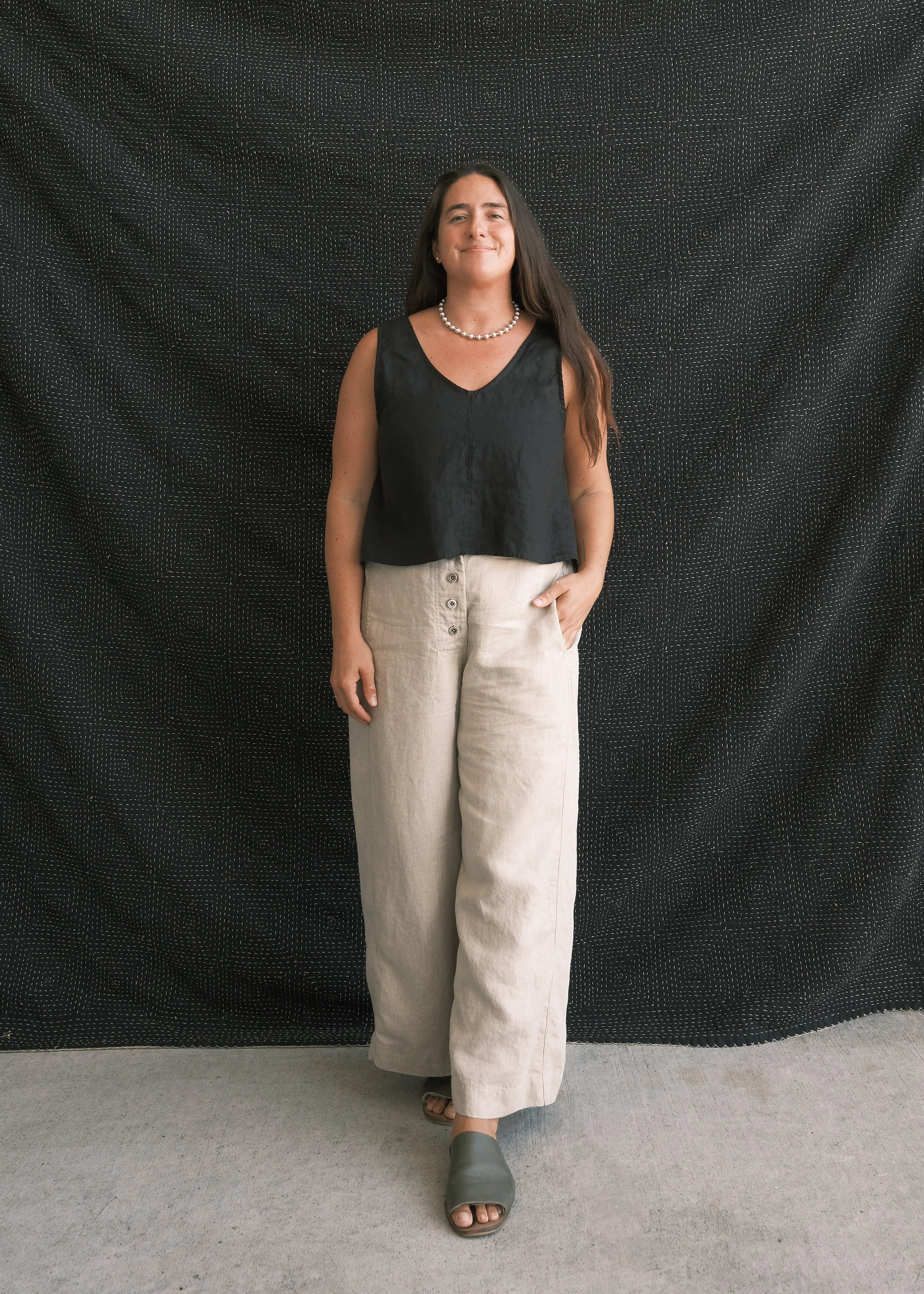 Juniper Pant - Linen - Natural - Image 3