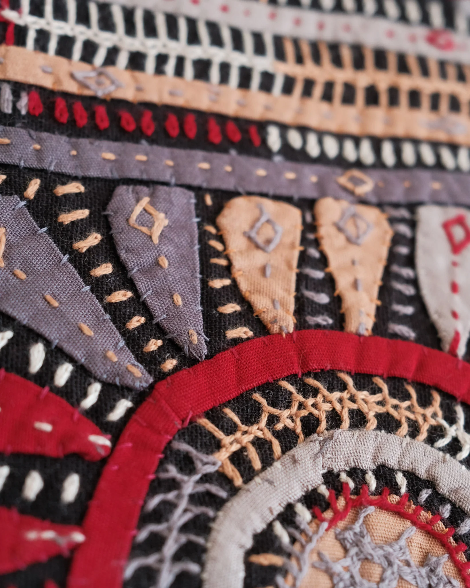 Kachchh Embroidery - Clutch - Dhebaria Rabari - Jasper - Image 2