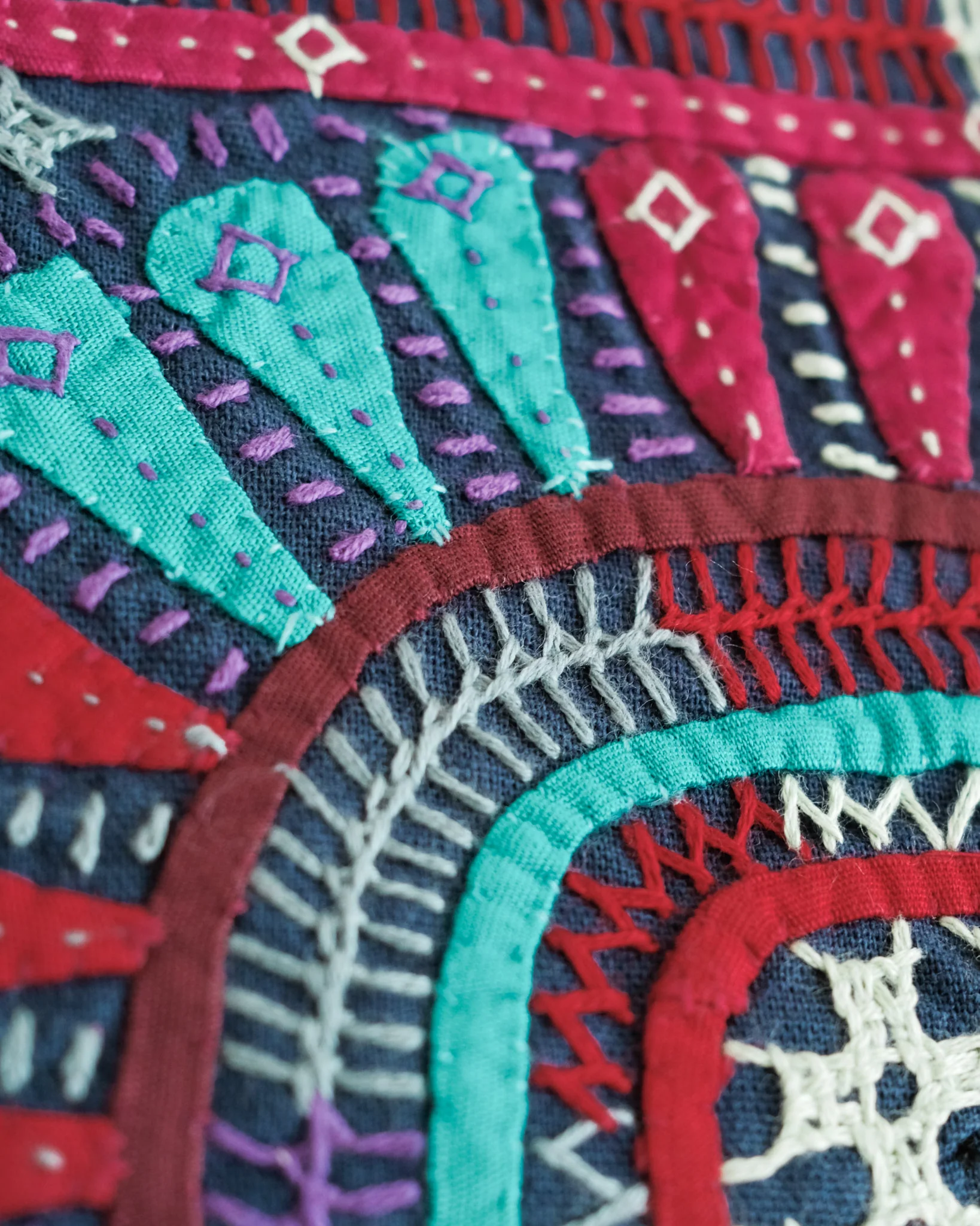 Kachchh Embroidery - Clutch - Dhebaria Rabari - Northern Lights - Image 2