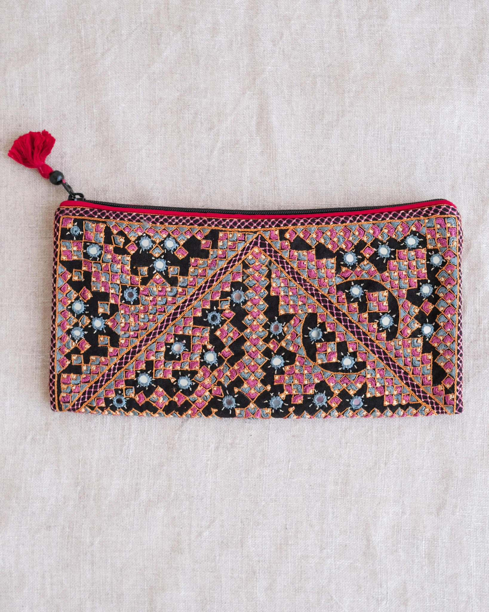 Kachchh Embroidery - Clutch - Sodha Rajput - Afterglow - Image 3