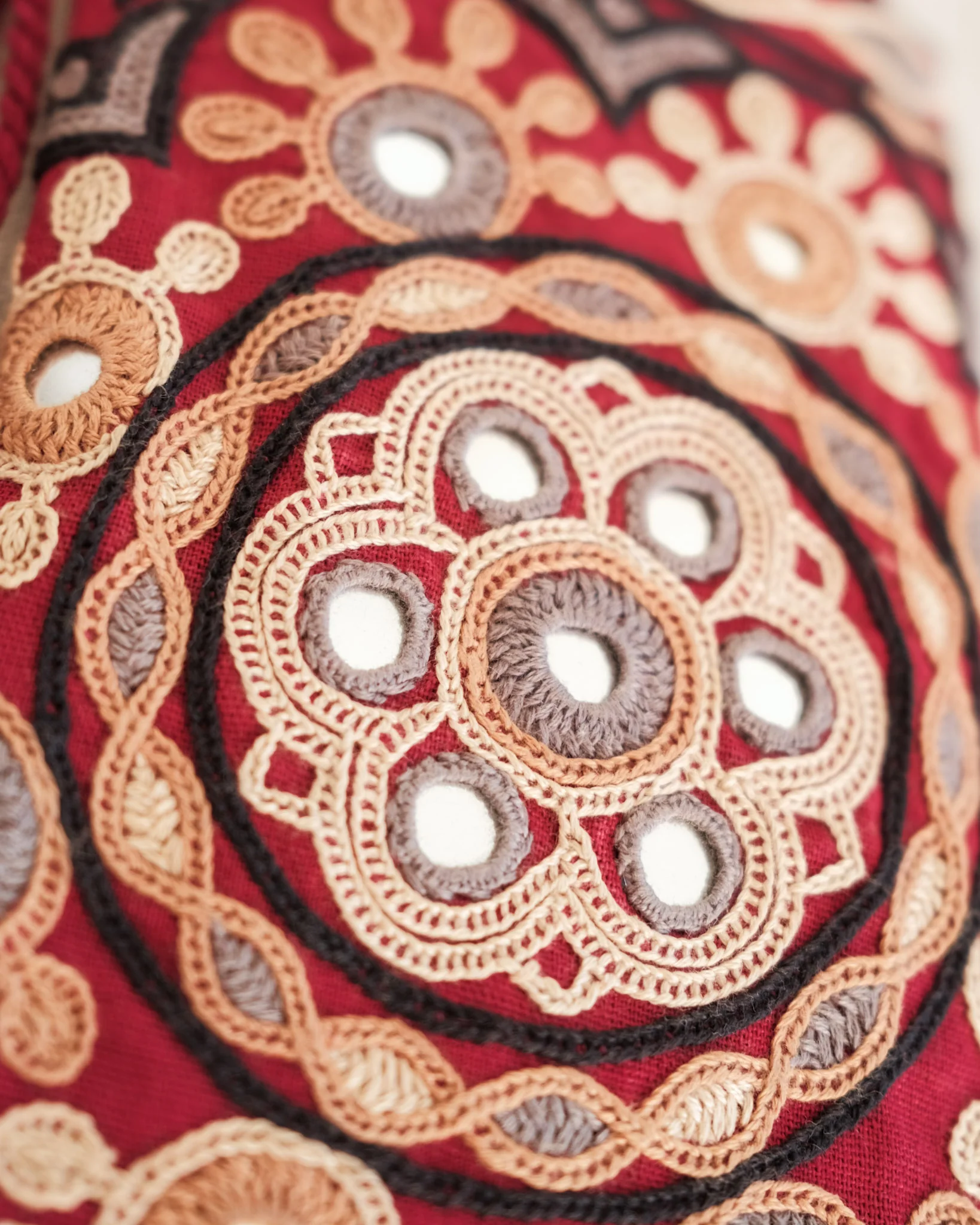 Kachchh Embroidery - Phone Pouch - Ahir - Sunflower - Image 3