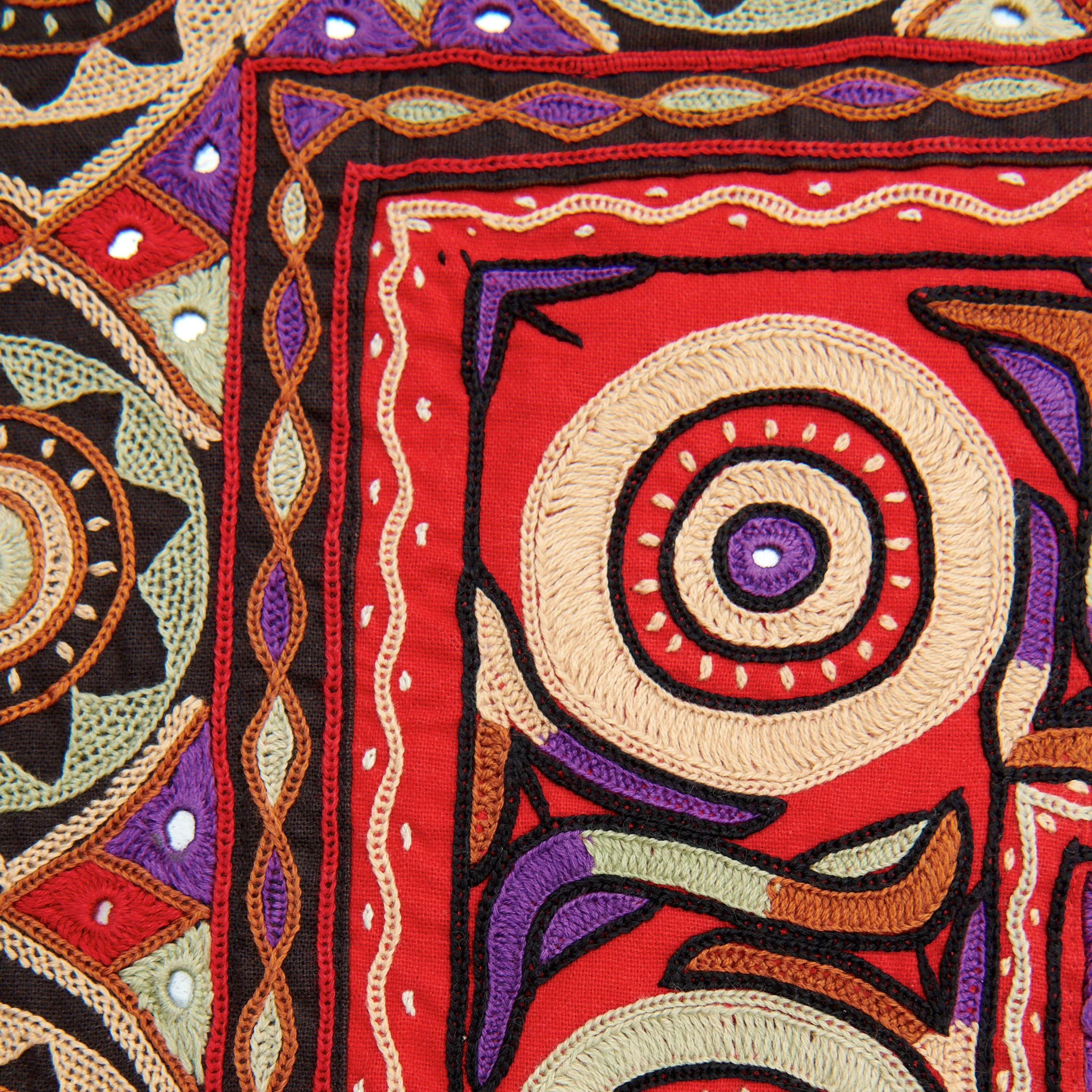 Kachchh Hand Embroidered Wall Hanging - Ahir - Celebration - Image 3