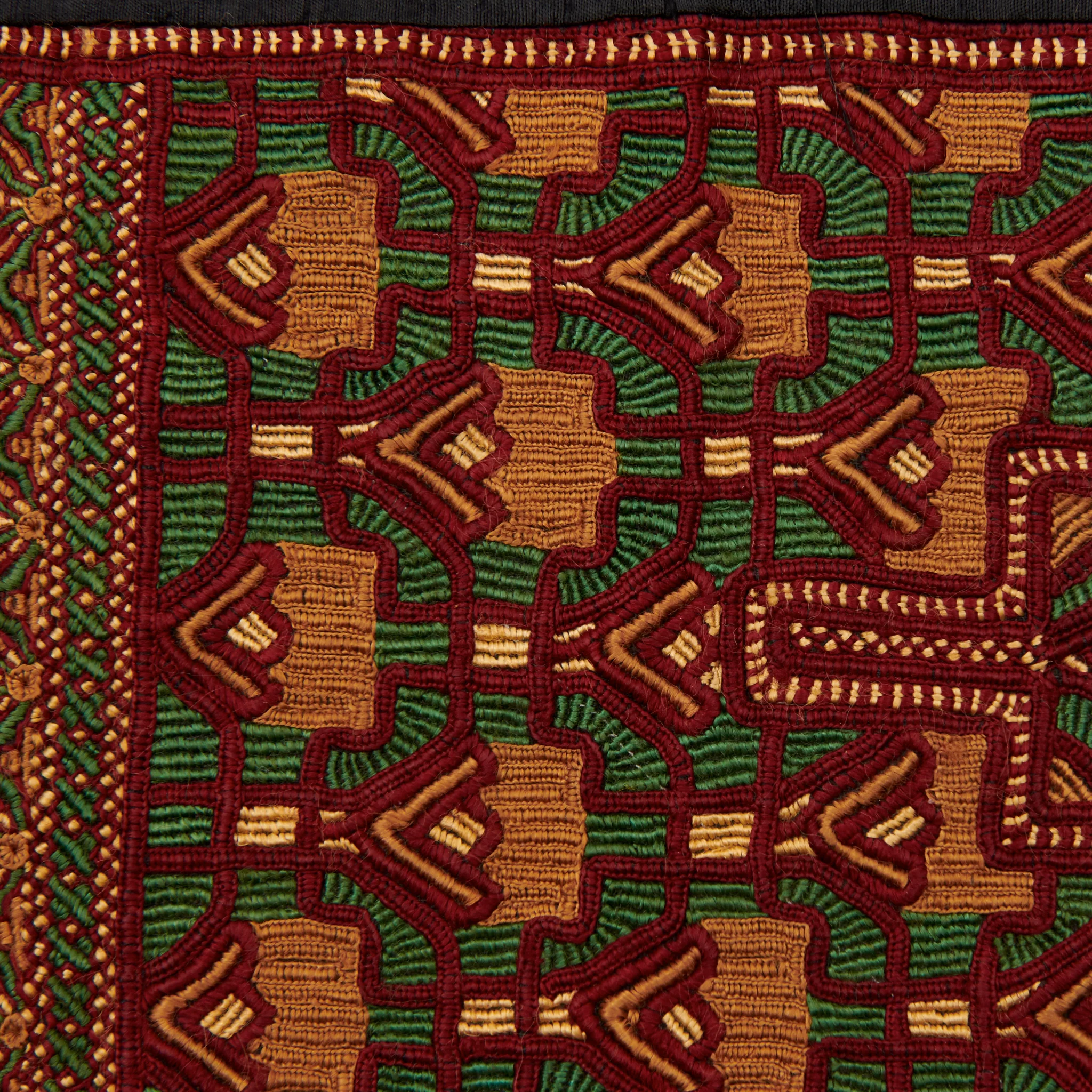 Kachchh Hand Embroidered Wall Hanging - Group Showcase - Golden Lights - Image 5