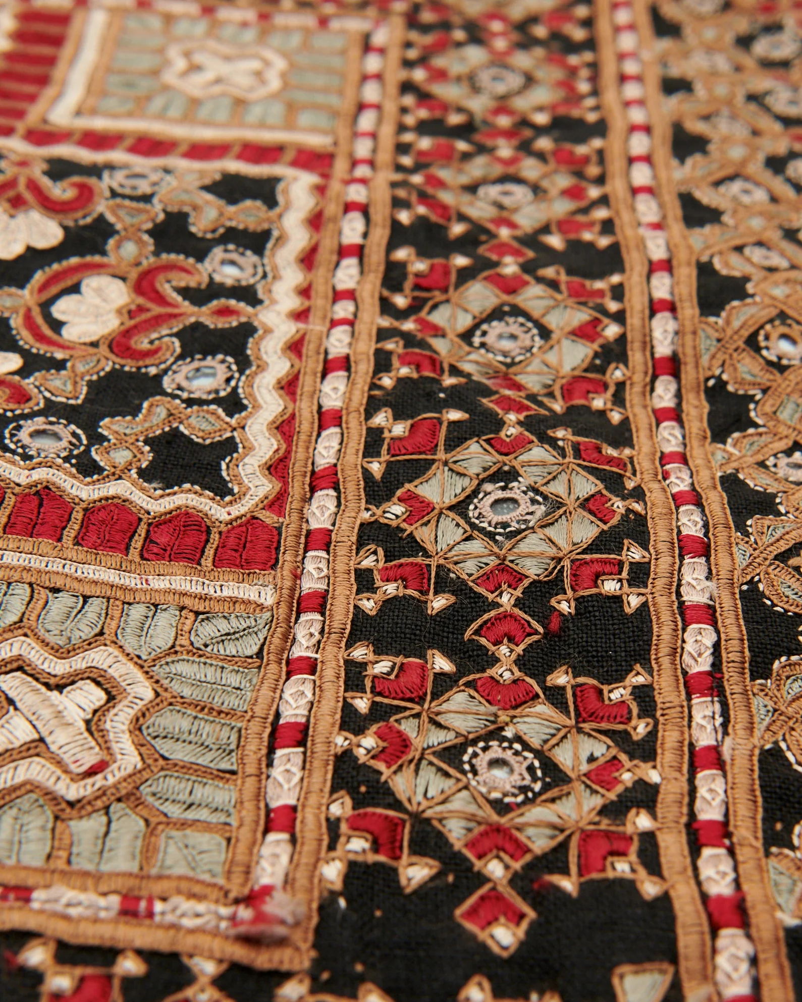 Kachchh Hand Embroidered Wall Hanging - Meghwar - Desert - Image 3
