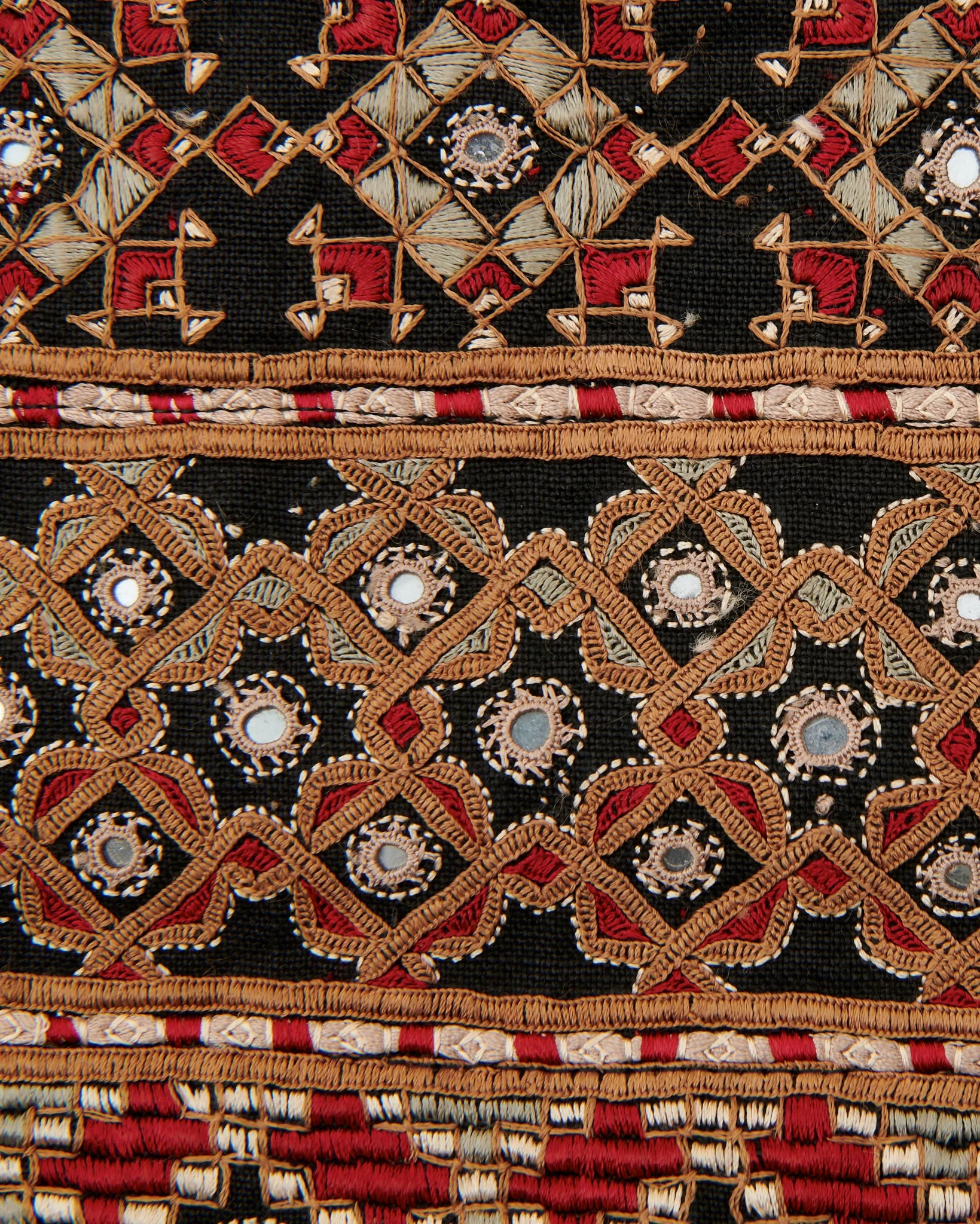 Kachchh Hand Embroidered Wall Hanging - Meghwar - Desert - Image 4