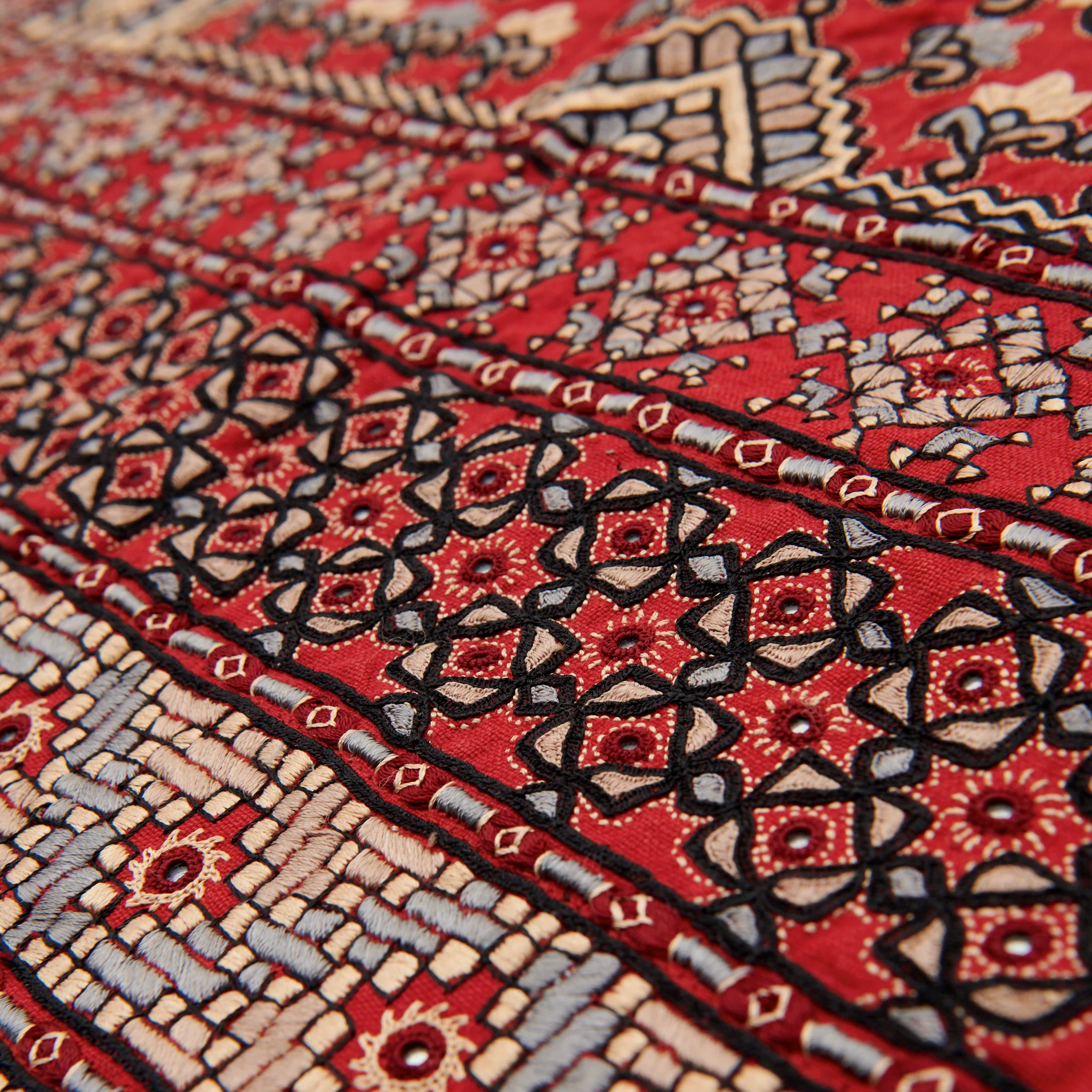 Kachchh Hand Embroidered Wall Hanging - Meghwar - Era - Image 3