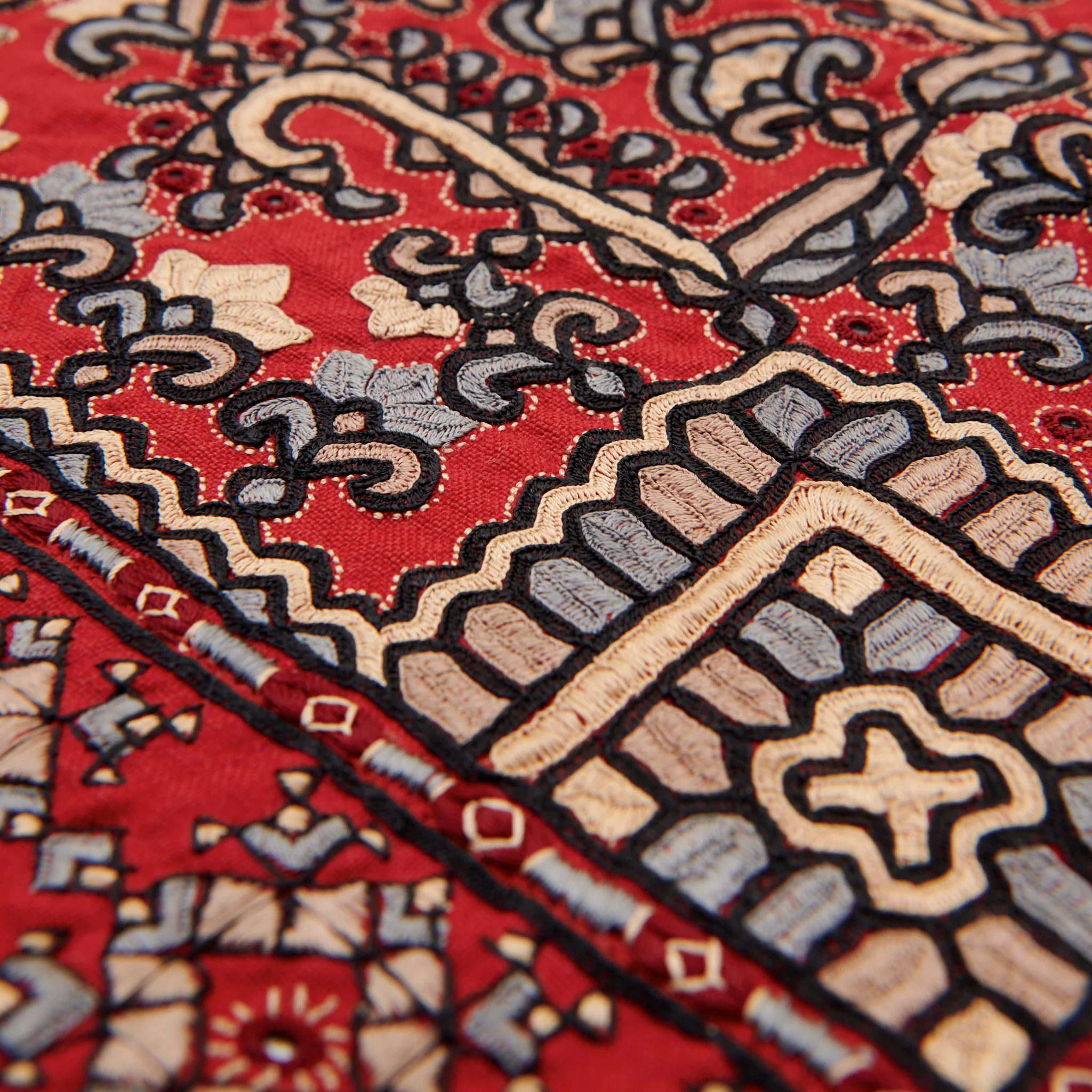 Kachchh Hand Embroidered Wall Hanging - Meghwar - Era - Image 4