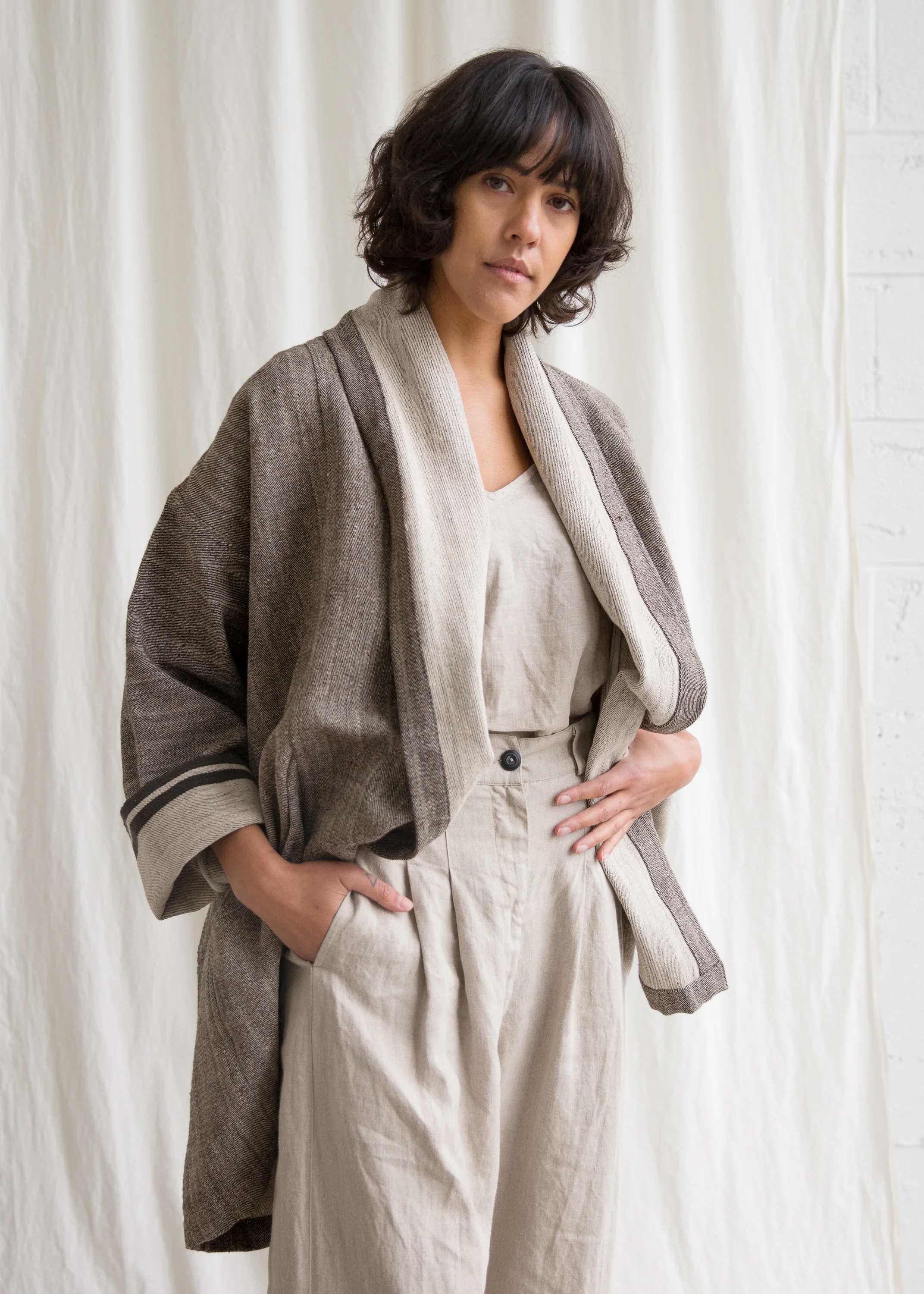 Khira Pant - Linen - Natural - Image 3