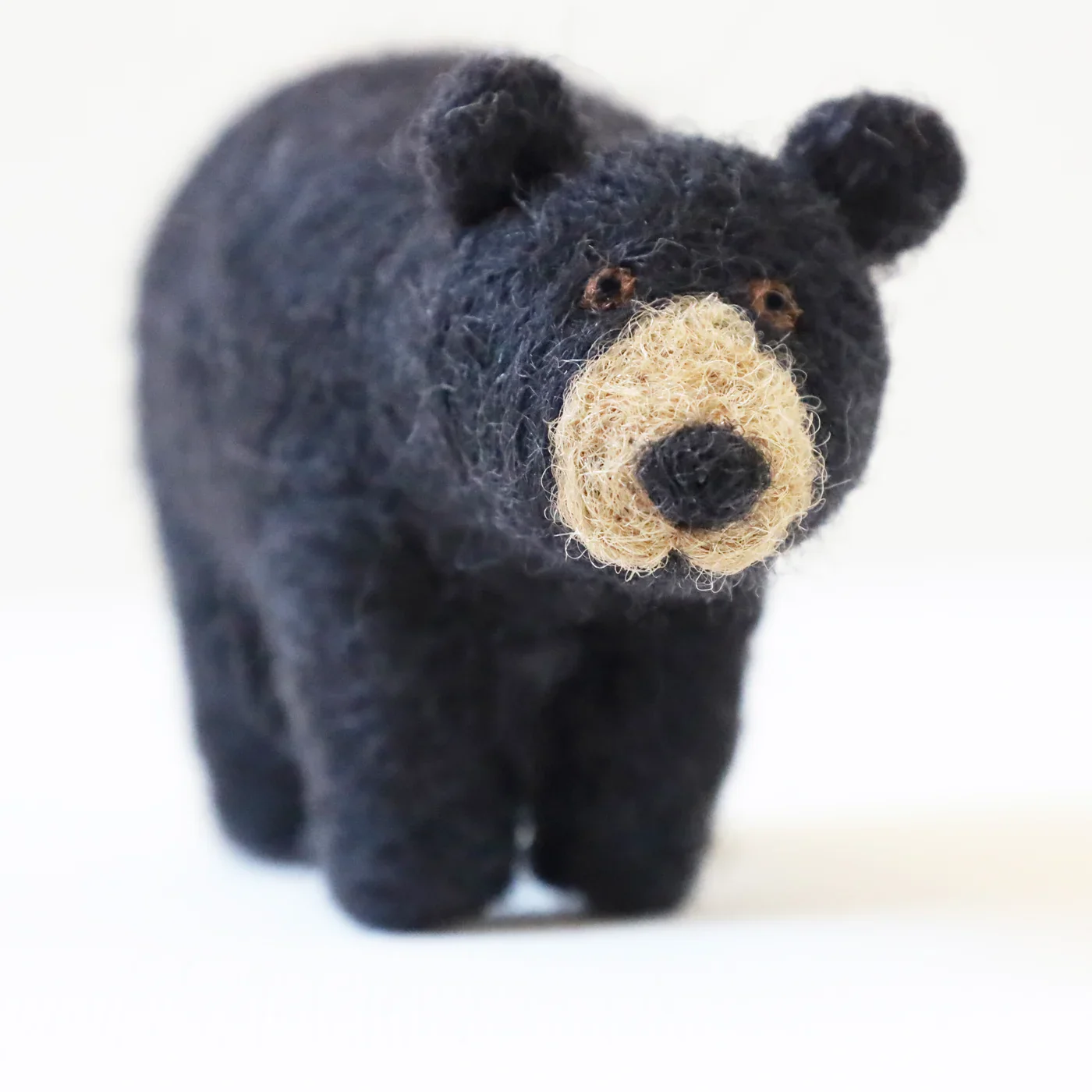 Learn to Felt Kit - Black Bear - Image 2