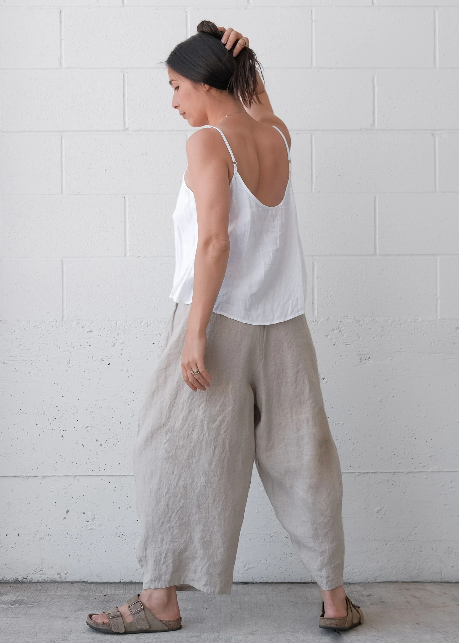 Liberty Tank - Linen - White - Image 3