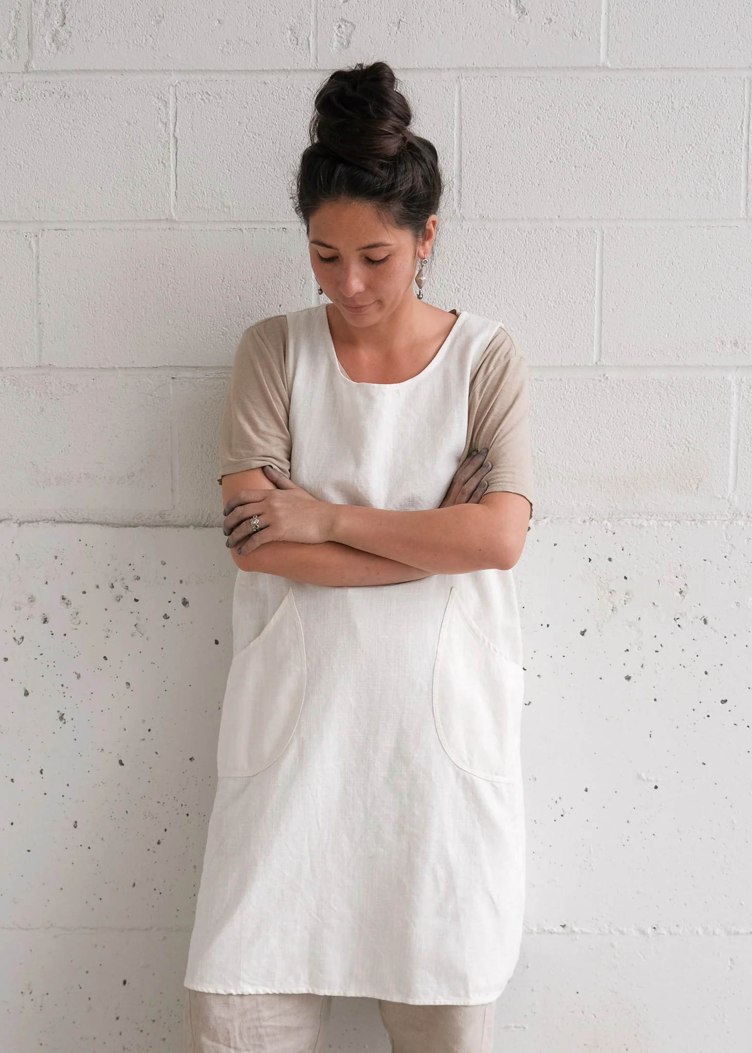 Maiwa Market Apron - Organic Cotton - Image 3