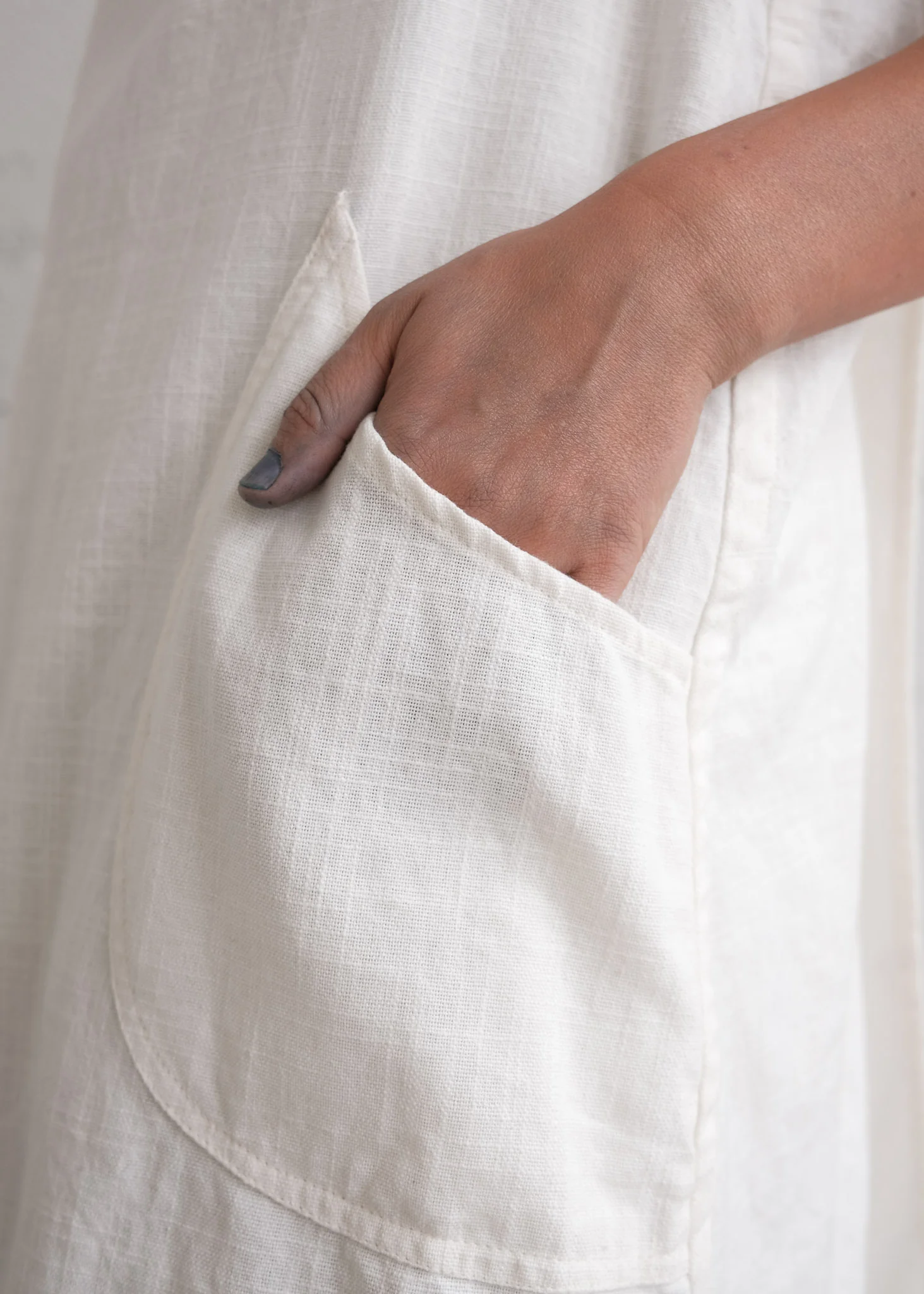 Maiwa Market Apron - Organic Cotton - Image 4