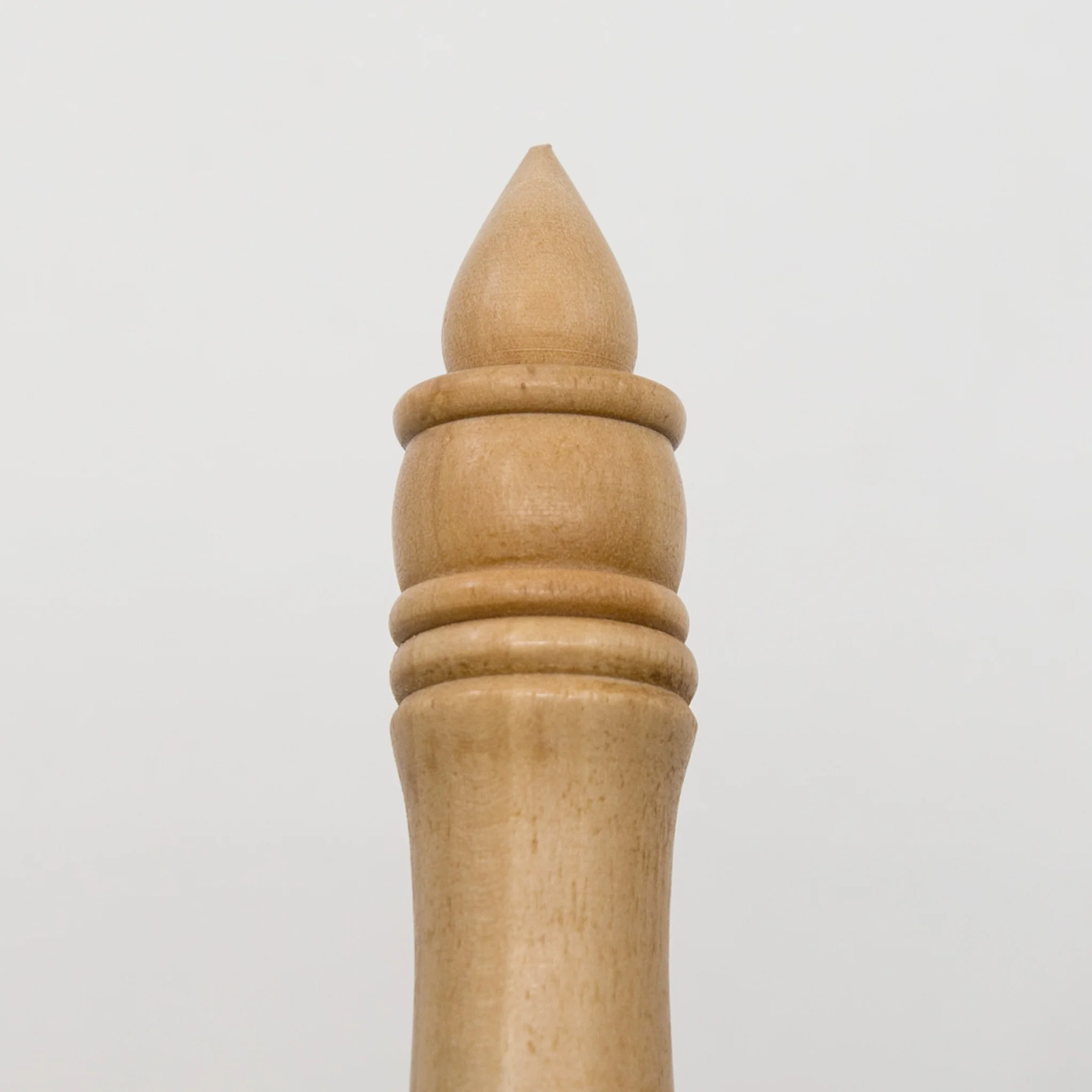Felting Needle Case - Handcarved Elm Wood - Narrow - Image 3