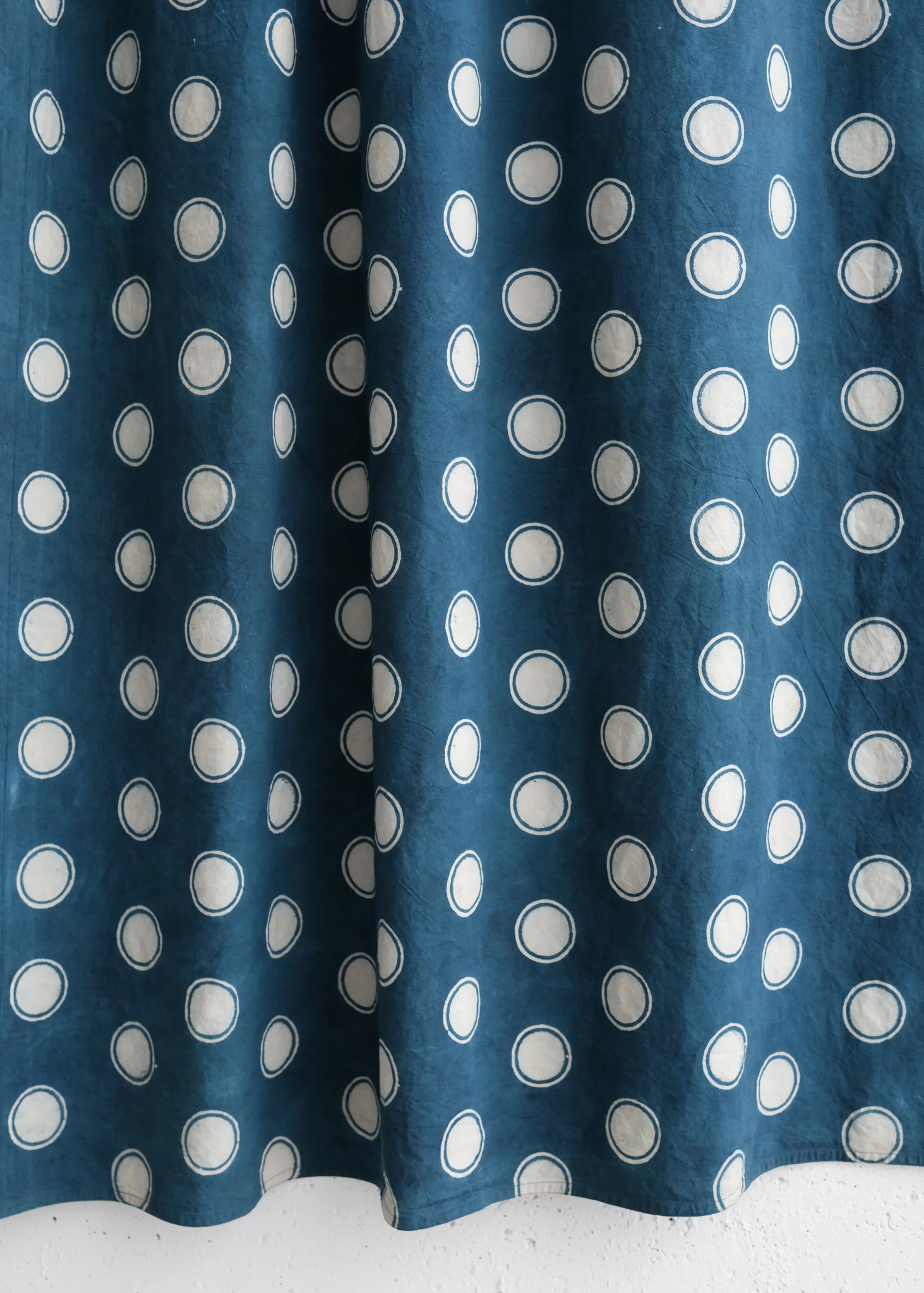 Organic Cotton Sheet - Ajrakh Indigo Halo - Image 3