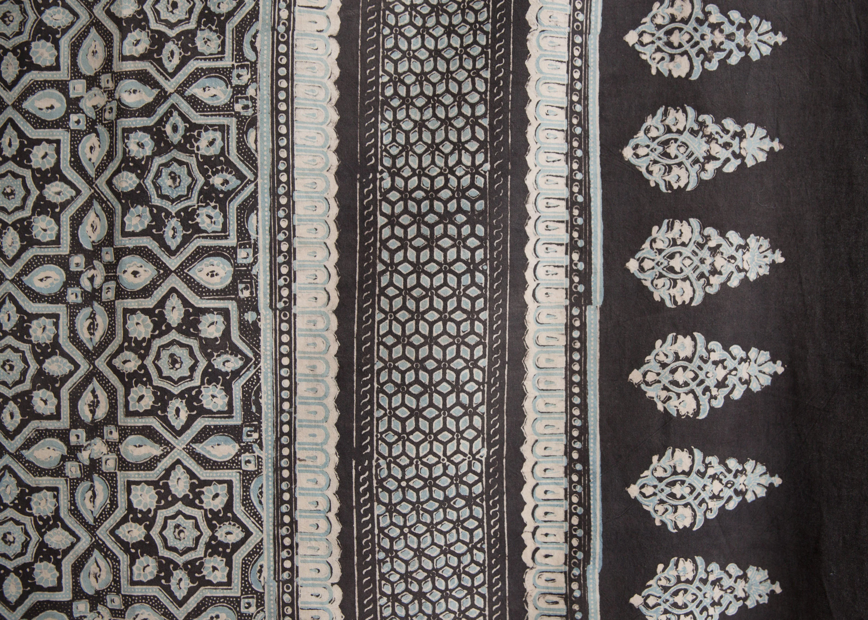 Organic Cotton Square Tablecloth - Ajrakh Mosaic - Image 4