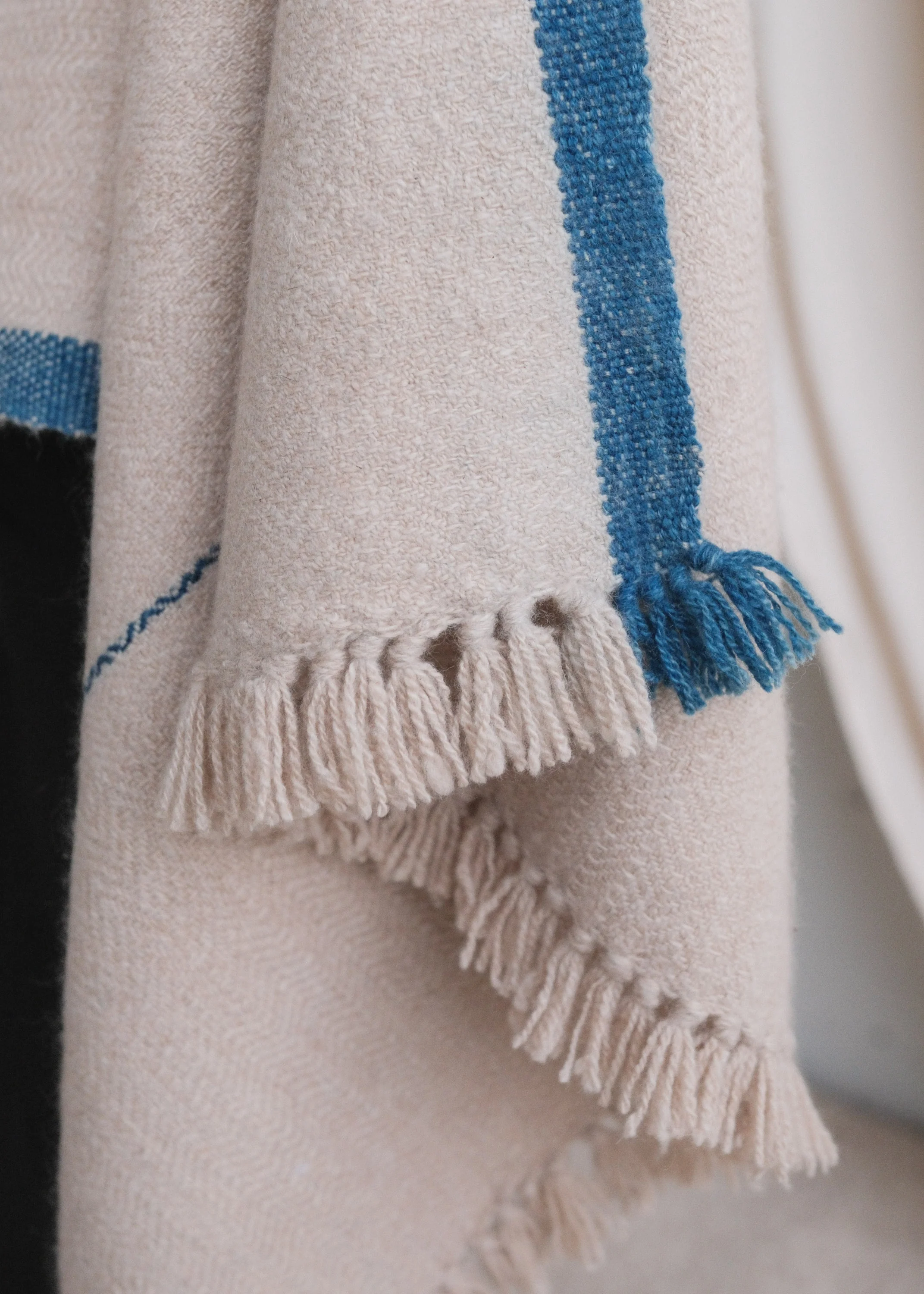 Pashmina Wool Shawl - Heron - Image 4